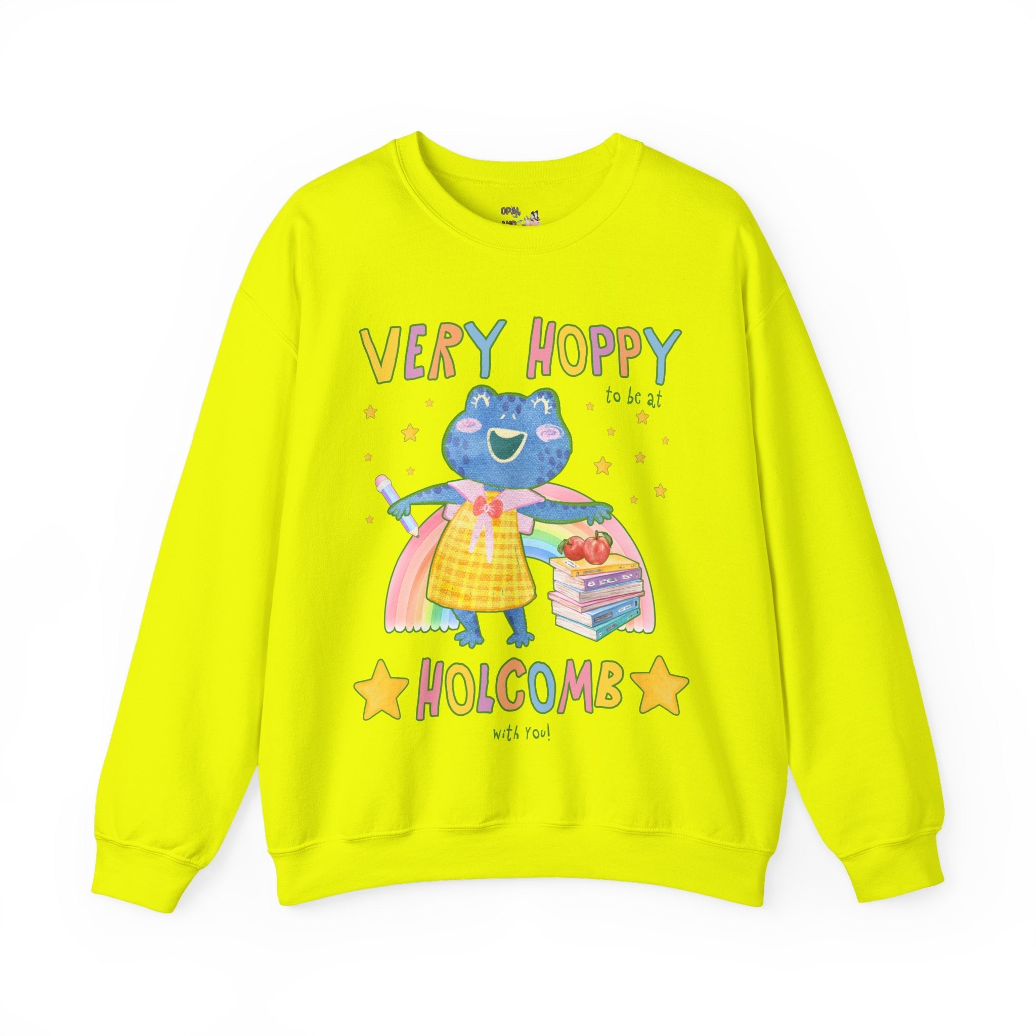 Holcomb Elementary School Sweatshirt: Very Hoppy - Opal and June