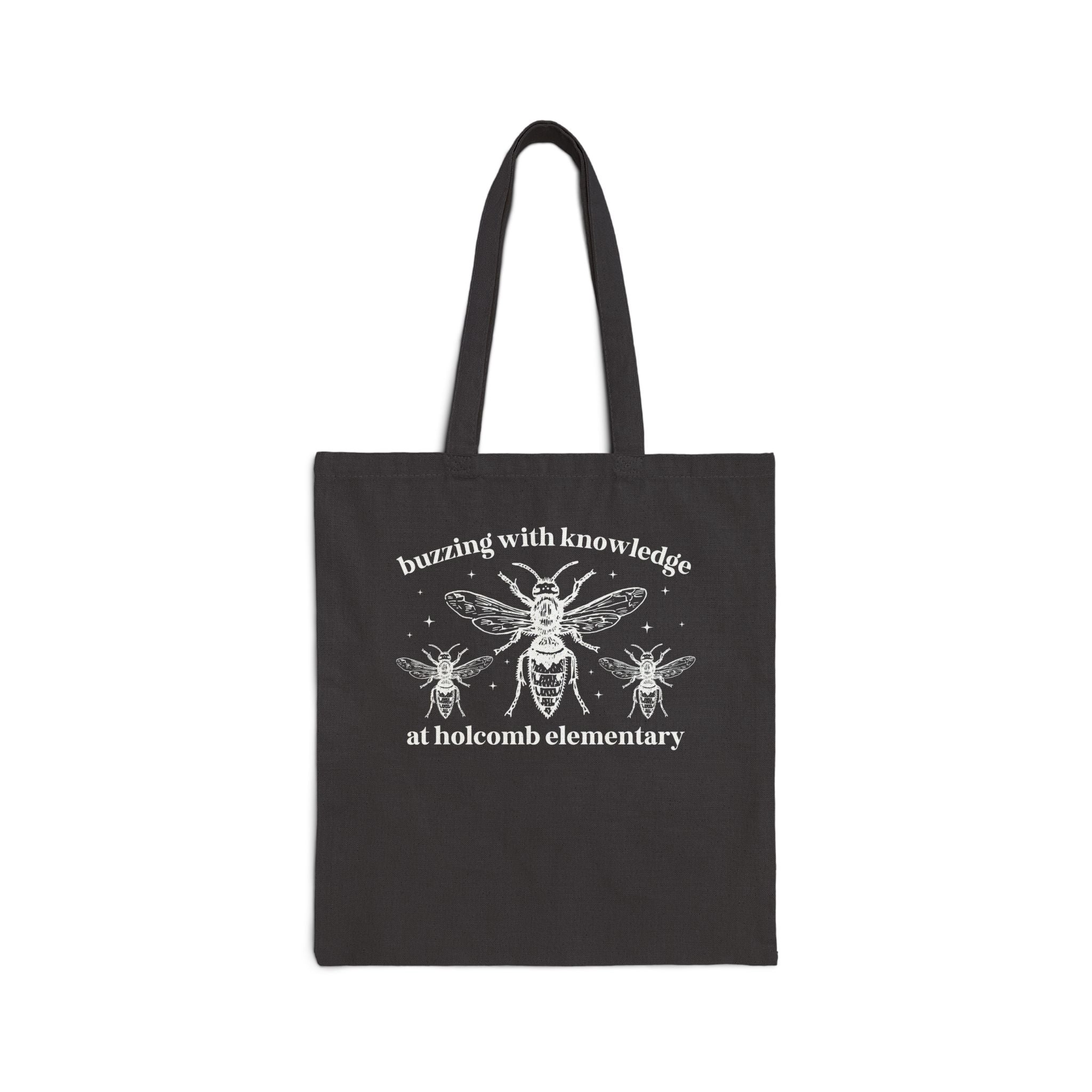 Holcomb Elementary School Tote Bag: Buzzing with Knowledge - Opal and June