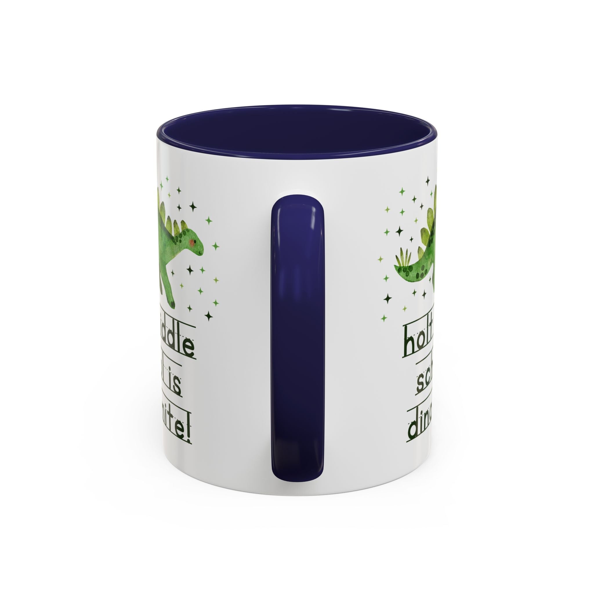 Holt Middle School is Dino - Mite 11 Oz Coffee Mug | FPS + Opal and June Coffee Mug, Fayetteville Public Schools - Opal and June