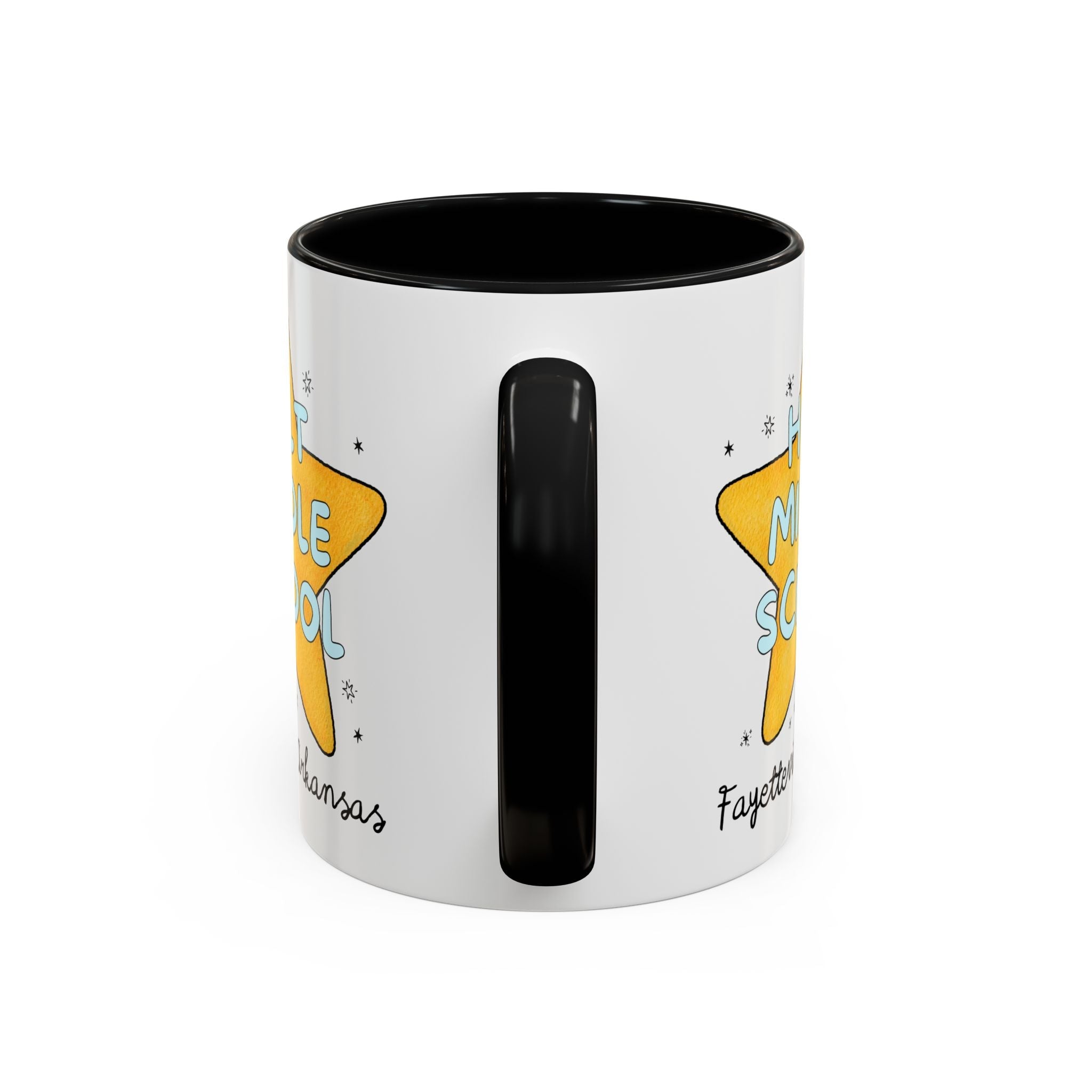 Holt Middle School Kids 11 Oz Coffee Mug: Retro Star - Opal and June
