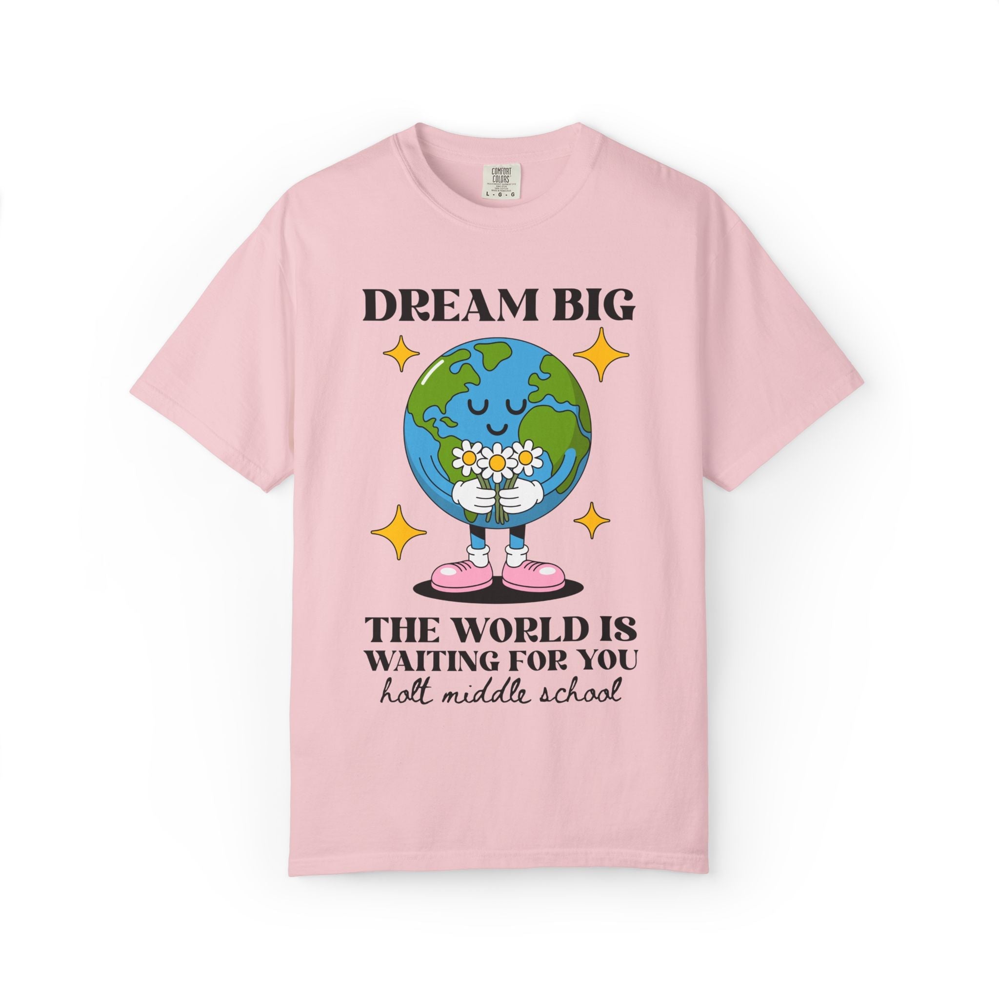 Holt Middle School The World is Waiting for You | FPS + Opal and June T-Shirt, Fayetteville Public Schools - Opal and June