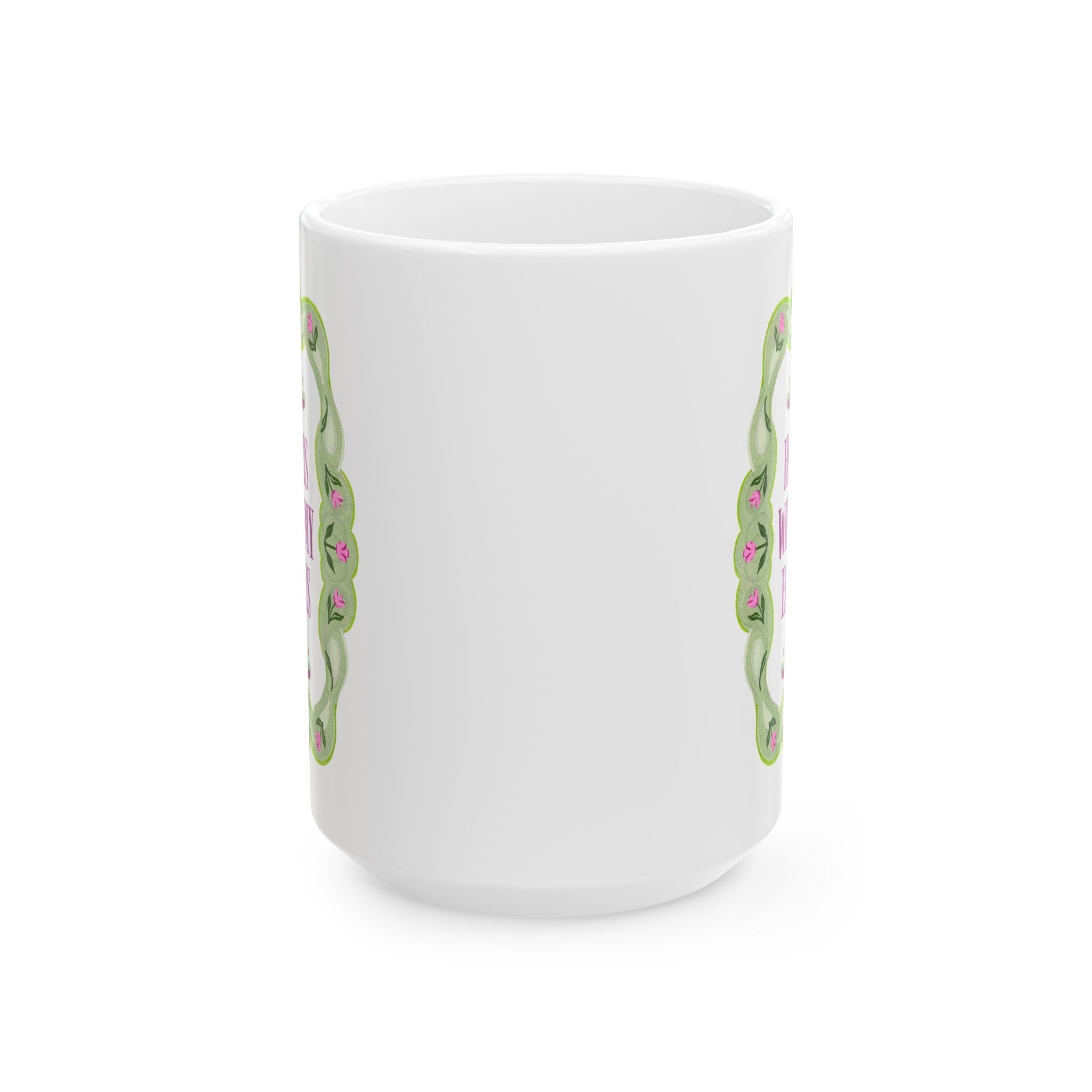 Home is Where My Easel Is Coffee Mug: Nostalgic 90s Aesthetic Coffee Mug for Painter or College Art Major - Opal and June