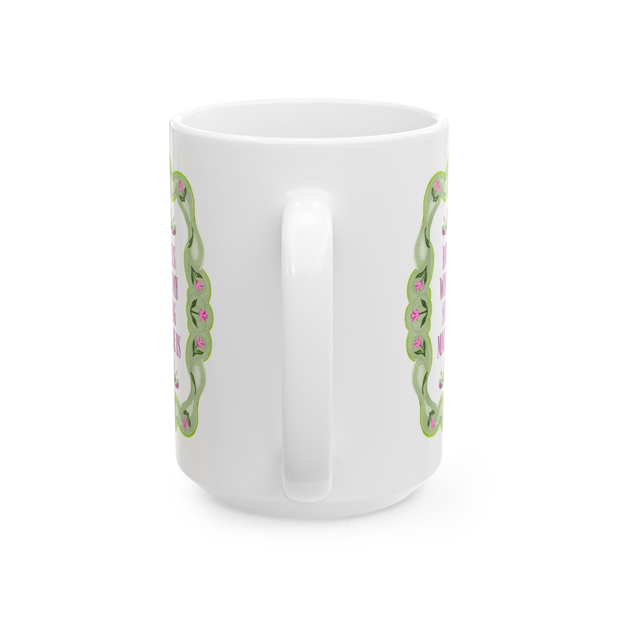 Home is Where My Sewing Machine Is Coffee Mug: Nostalgic 90s Throwback Gift for Seamstress or College Fashion Major - Opal and June