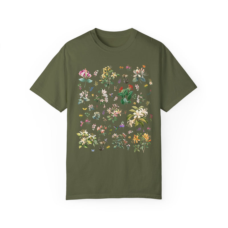 Honeysuckle Flower T-Shirt - Opal and June