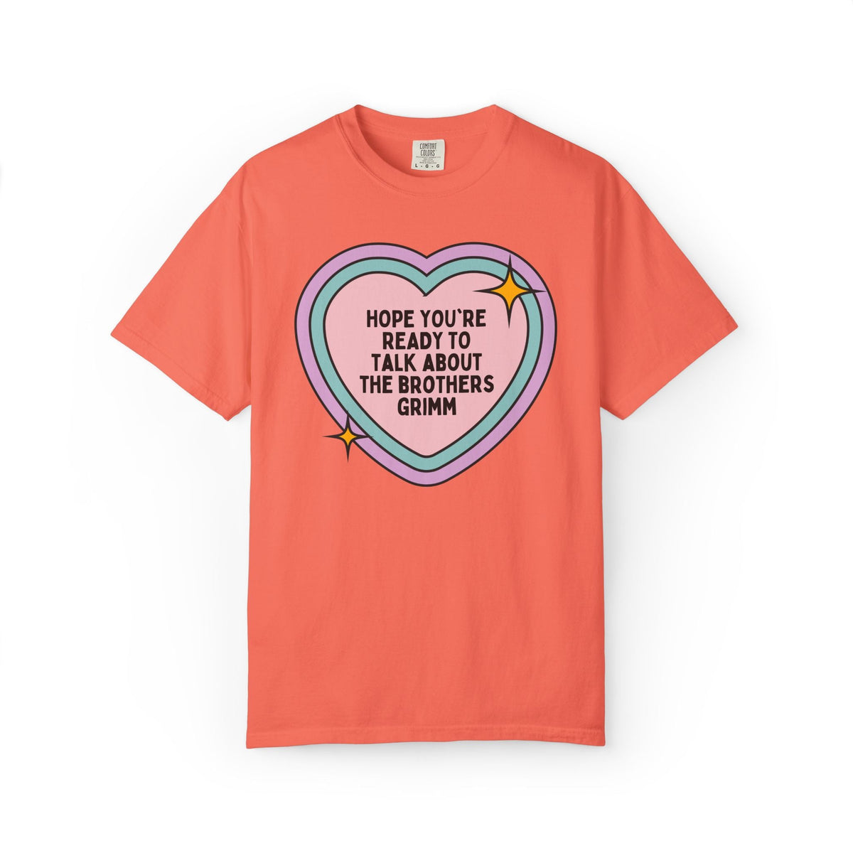 Hope You're Ready to Talk About The Brothers Grimm Book Lover Tee Shirt, Funny Fairy Tale Reader T-Shirt, European Folklore Gift for Romance Reader - Opal and June