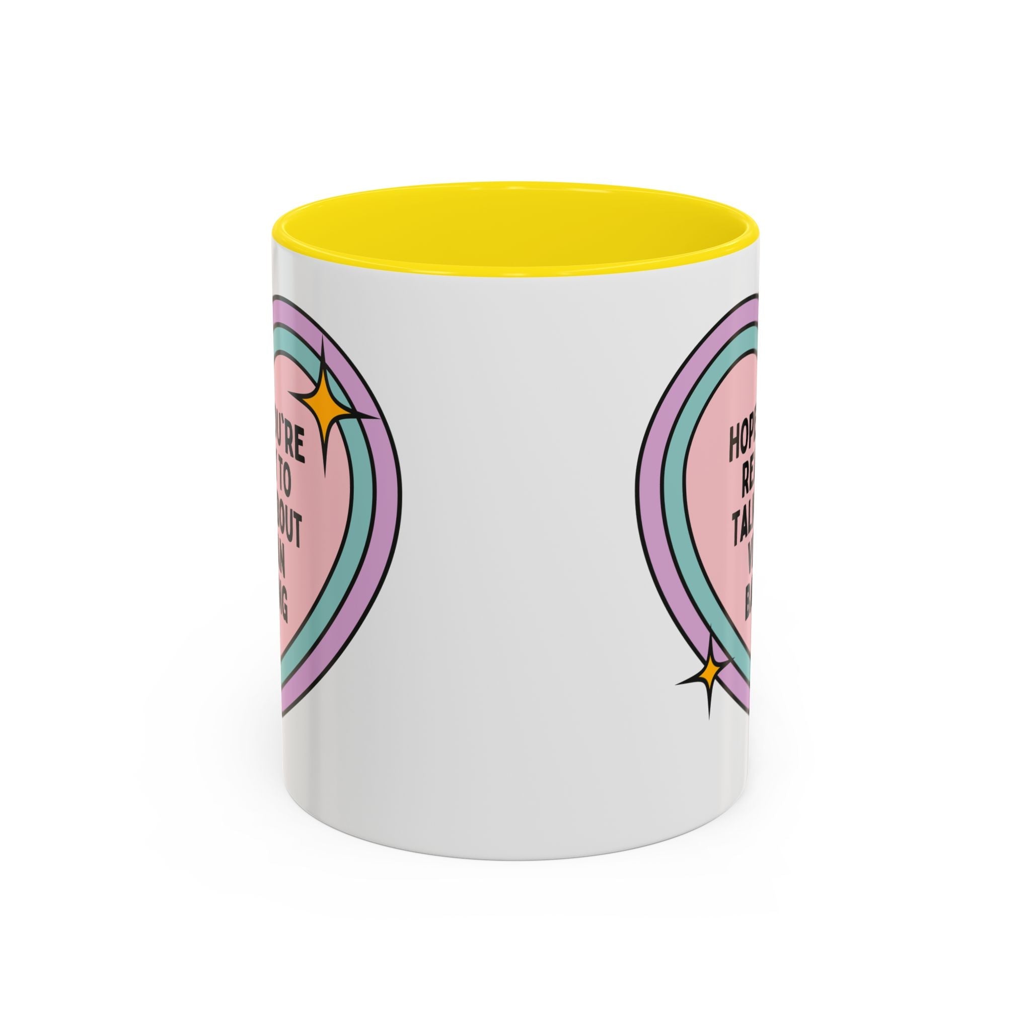 Hope You're Ready to Talk About Vegan Baking Coffee Mug: Cute Vegan Baking Mug for Friend Who Loves Vegan Baked Goods, Funny Saying Dairy or Egg Allergy Gift - Opal and June