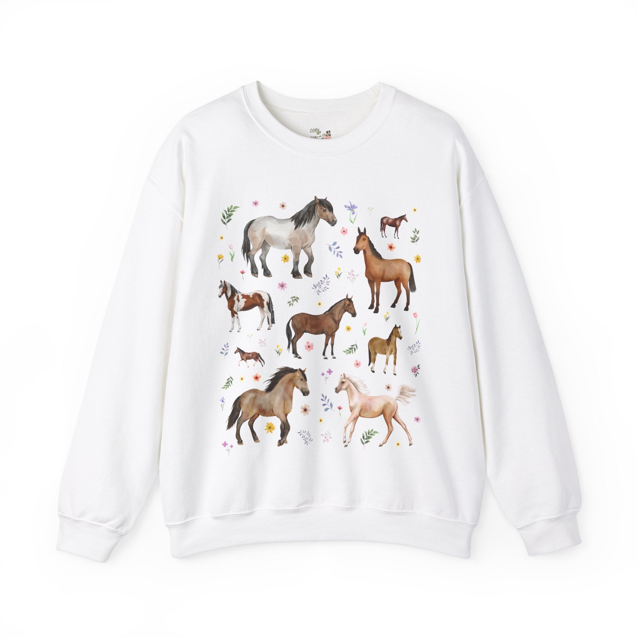 Horse Lover Nineties Throwback Sweatshirt - Opal and June