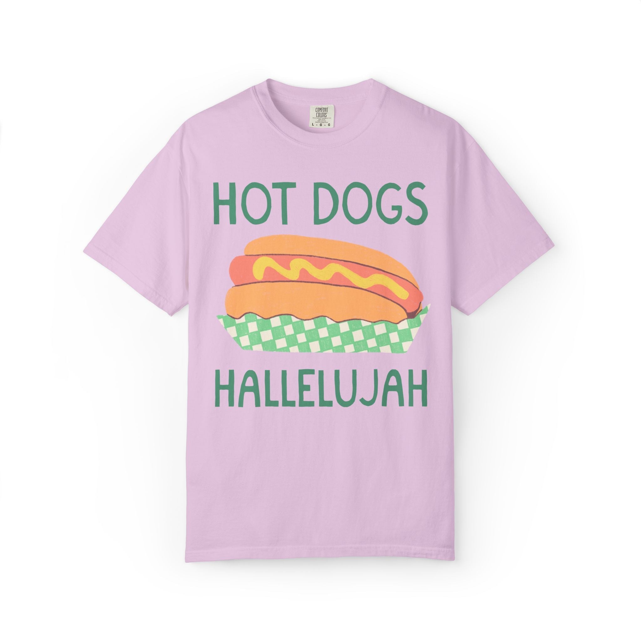 Hot Dog Lover Tee Shirt for Dad or Friend Who Loves Hot Dogs, Silly Baseball Parent T-Shirt for Baseball Game, Funny Foodie Food Lover Tee - Opal and June