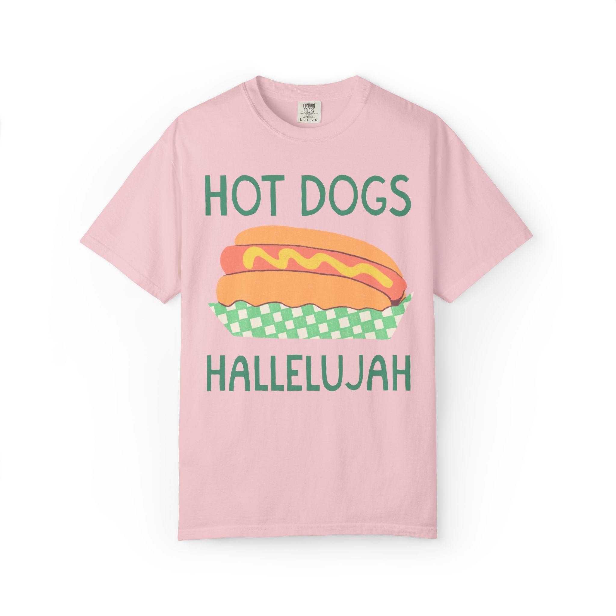 Hot Dog Lover Tee Shirt for Dad or Friend Who Loves Hot Dogs, Silly Baseball Parent T-Shirt for Baseball Game, Funny Foodie Food Lover Tee - Opal and June