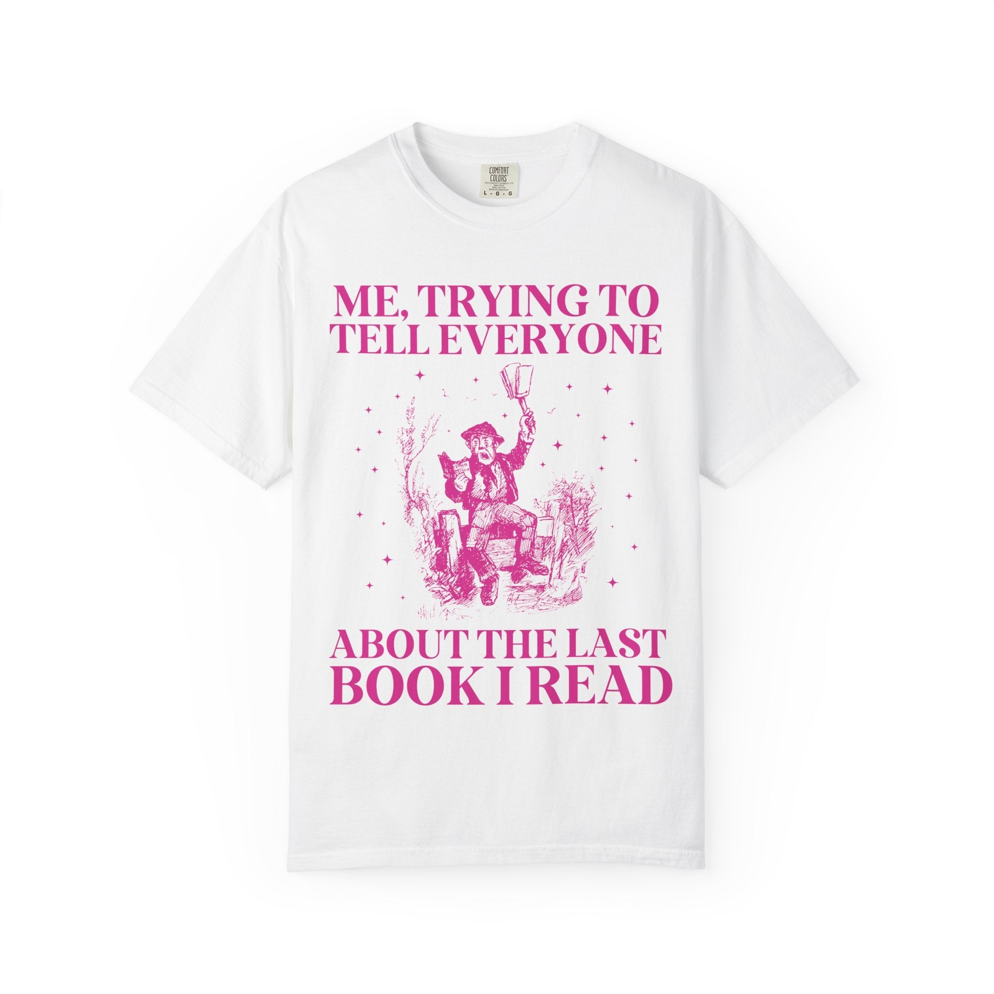 Hot Pink Bookish Tee - Opal and June