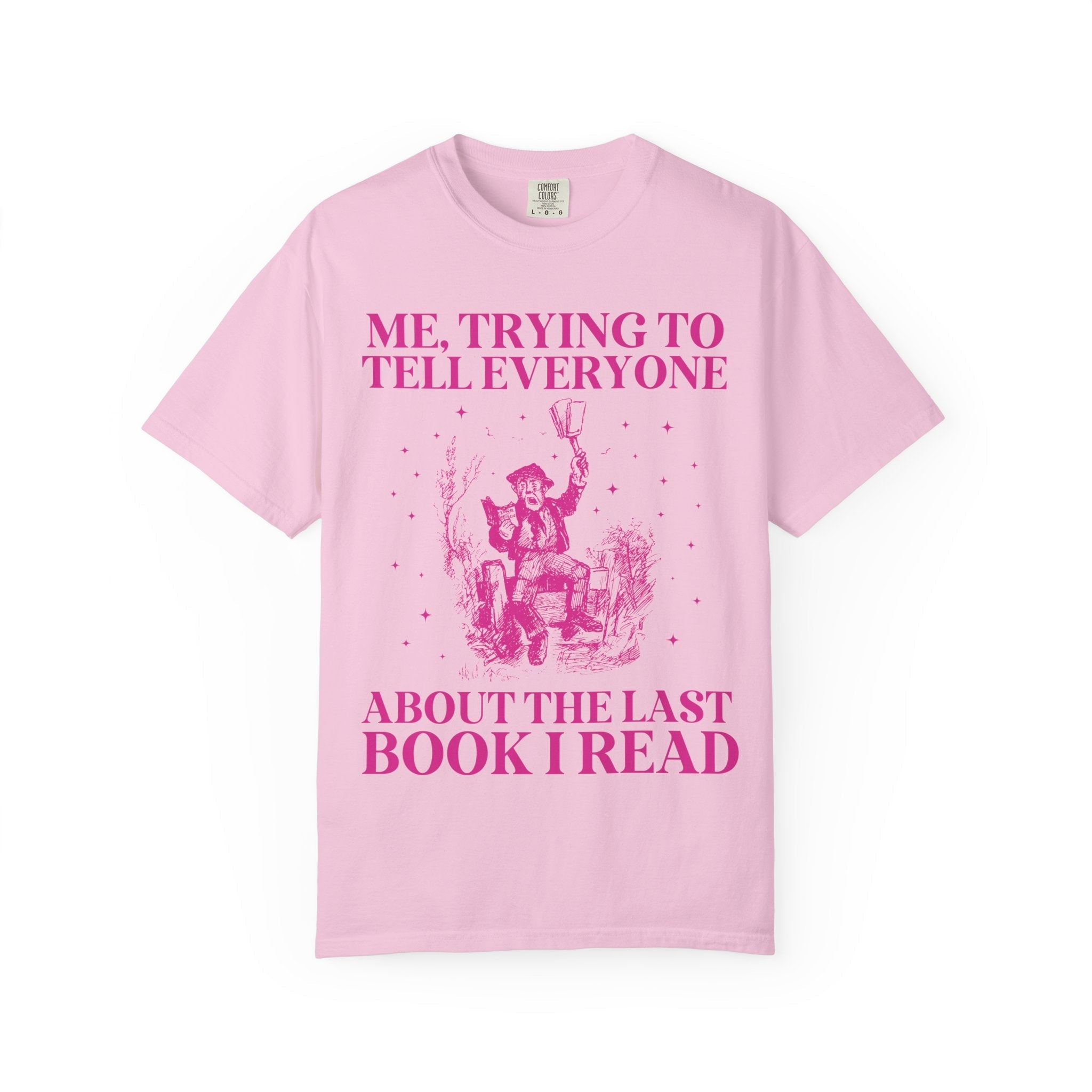Hot Pink Bookish Tee - Opal and June