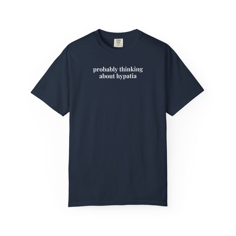 Hypatia of Alexandria Tee Shirt: Cute History T-Shirt for Historian Who Loves Classic and Egyptian History, Minimalist Women's History Tee - Opal and June