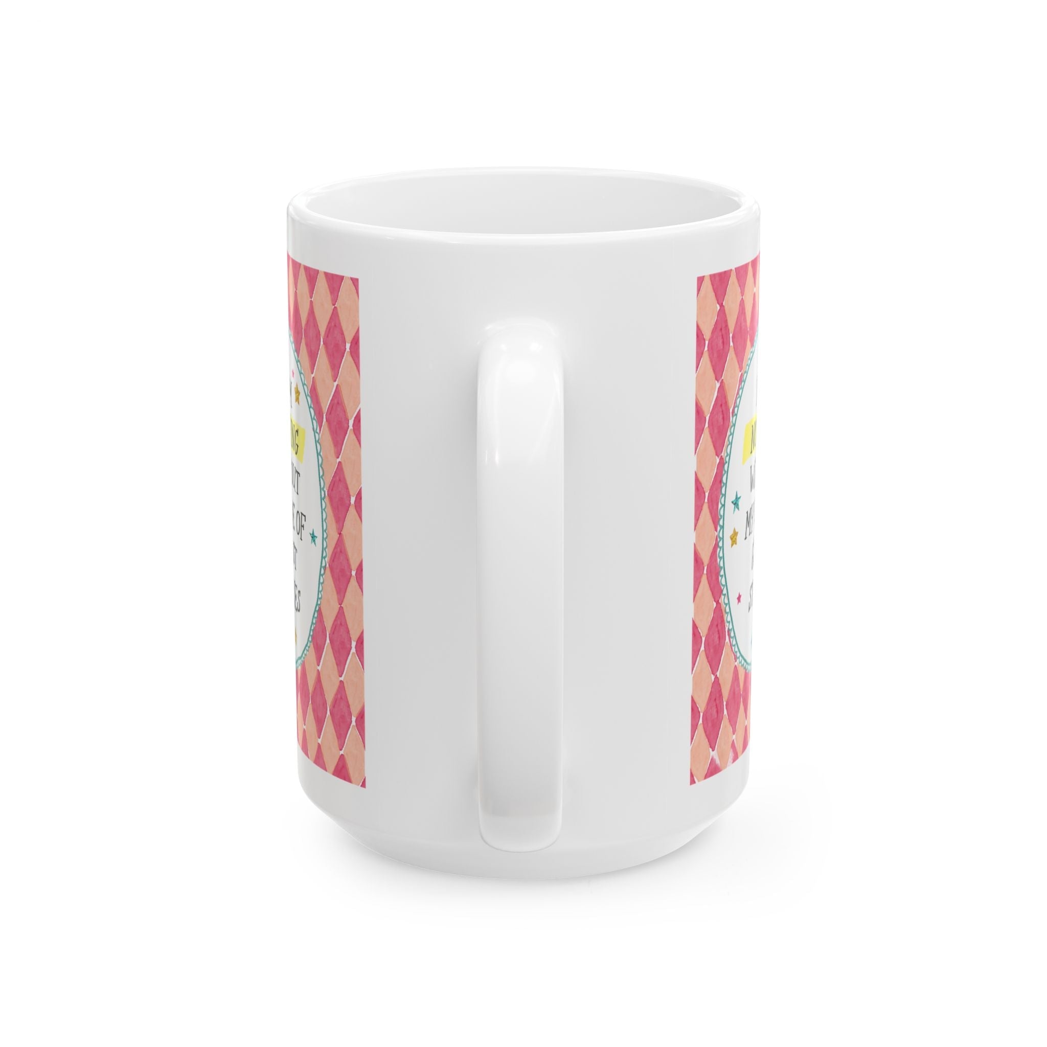 I Am Nothing Without My Love of Ghost Stories 15 Oz Coffee Mug for Coffee Lover, Funny Morbid History Lover or Scary History Lover Gift - Opal and June