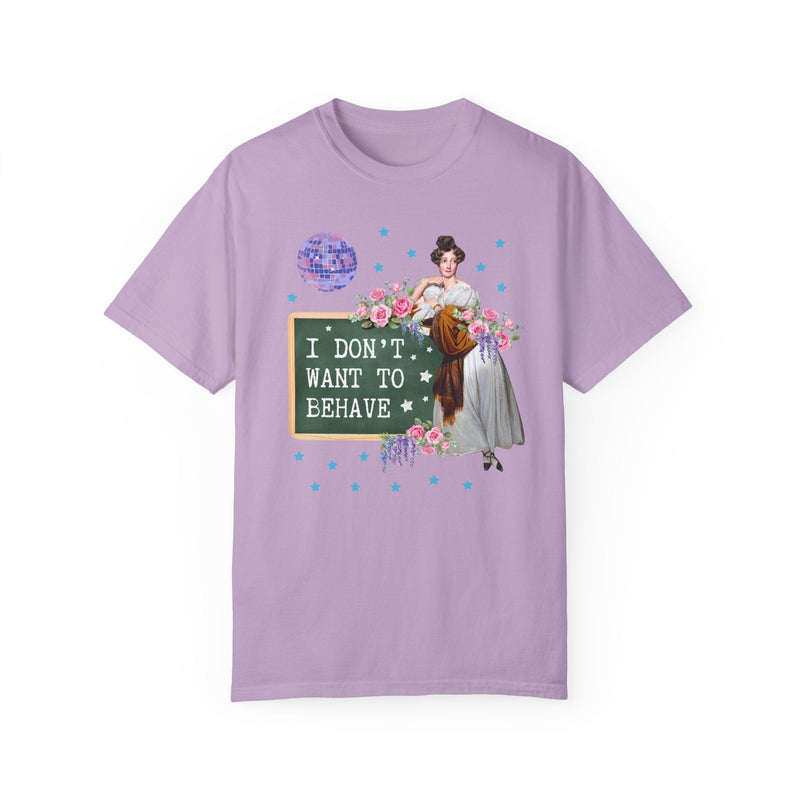 I Don't Want to Behave Tee - Opal and June