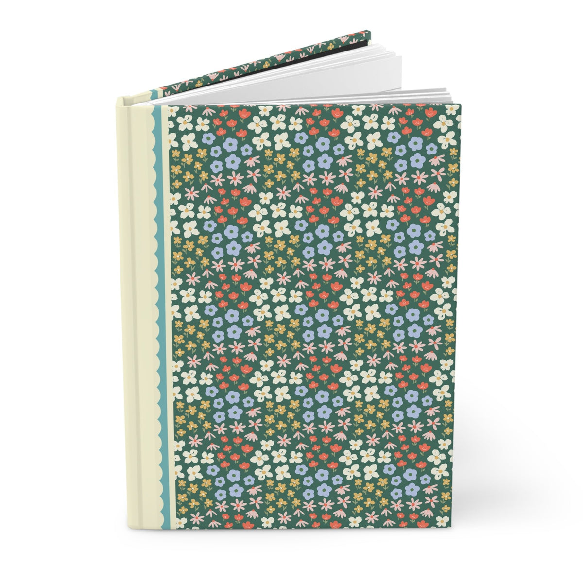 I Must Have Flowers Always and Always: Cute Hardcover Floral Notebook for Teen Daughter or Mom Who Loves Gardening, Colorful Garden Lover Gift - Opal and June