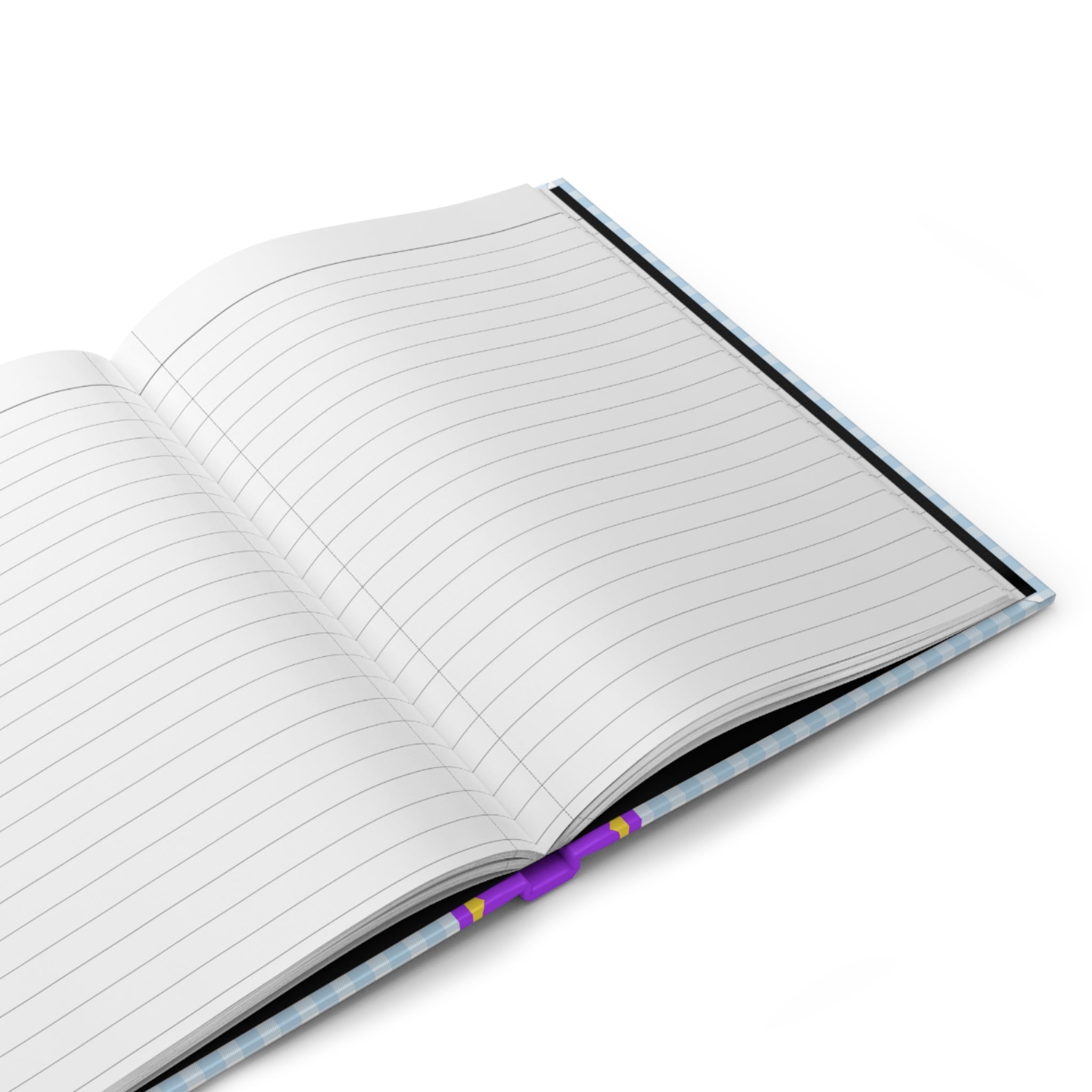 I Run a Tight Shipwreck Blue Gingham Journal: Funny and Cute Notebook for Mom or College Student - Opal and June