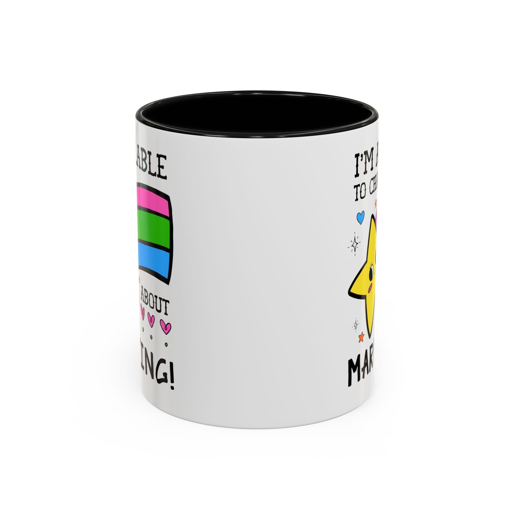I'm Available to Chat About Marketing Coffee Mug: Cute and Silly Marketing Major Gift for Student Gradating with a Marketing Degree - Opal and June