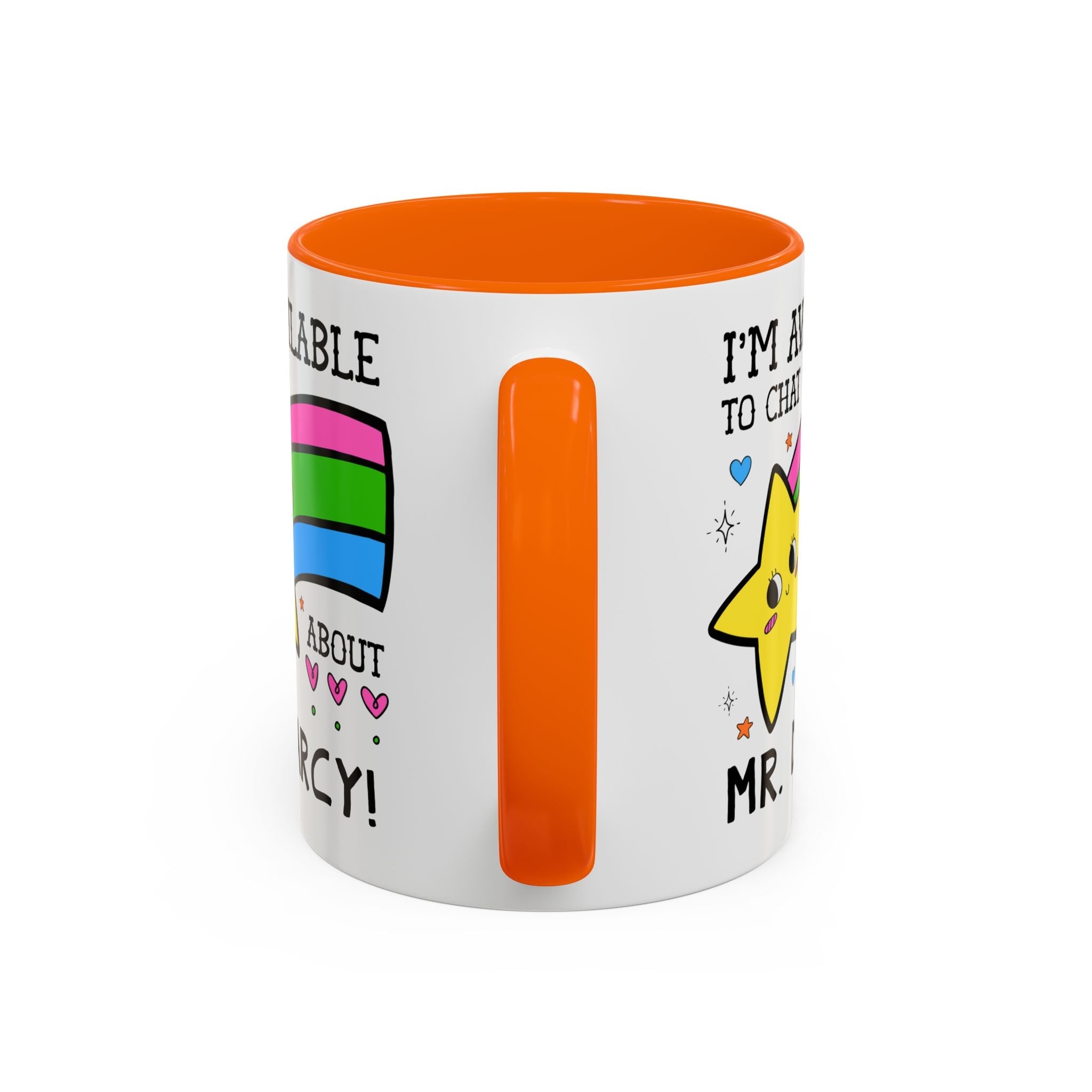 I'm Available to Chat About Mr. Darcy Coffee Mug: Funny Saying Romance Reader Gift for Jane Austen Bookworm - Opal and June