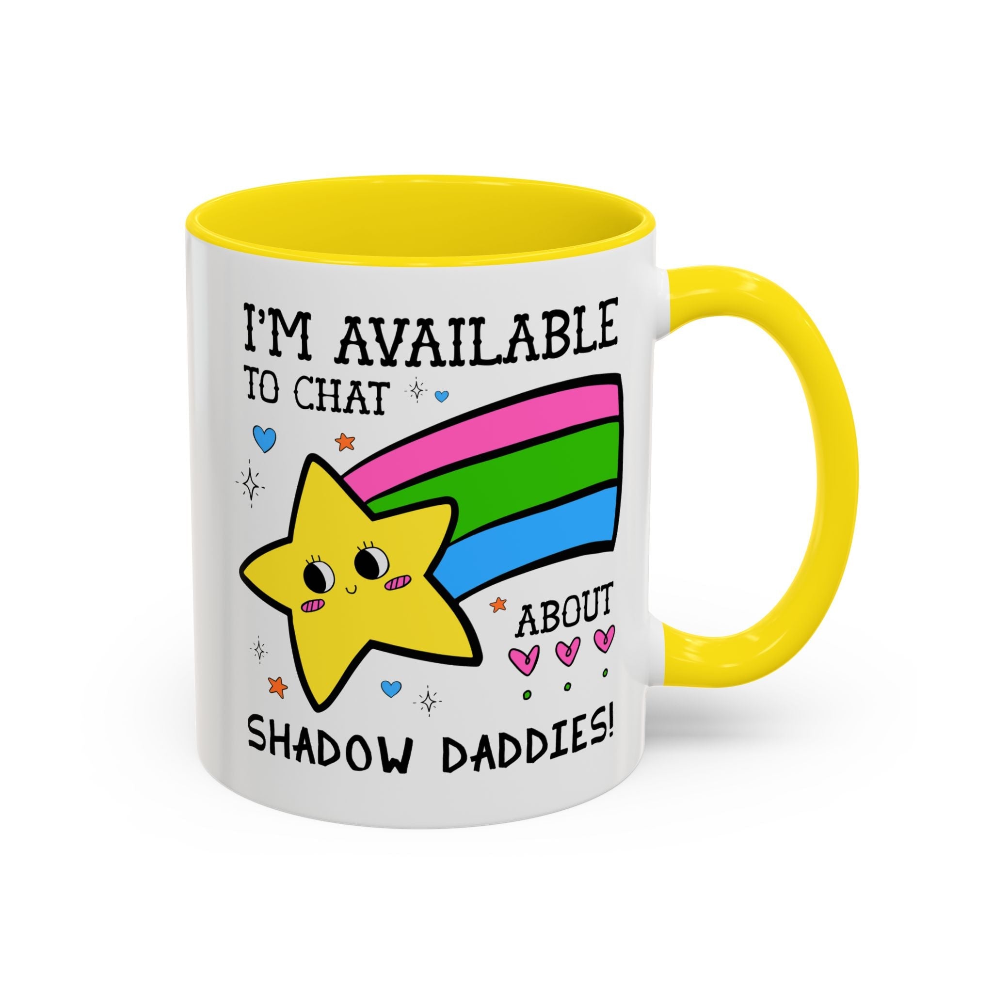 I'm Available to Chat About Shadow Daddies Coffee Mug - Opal and June
