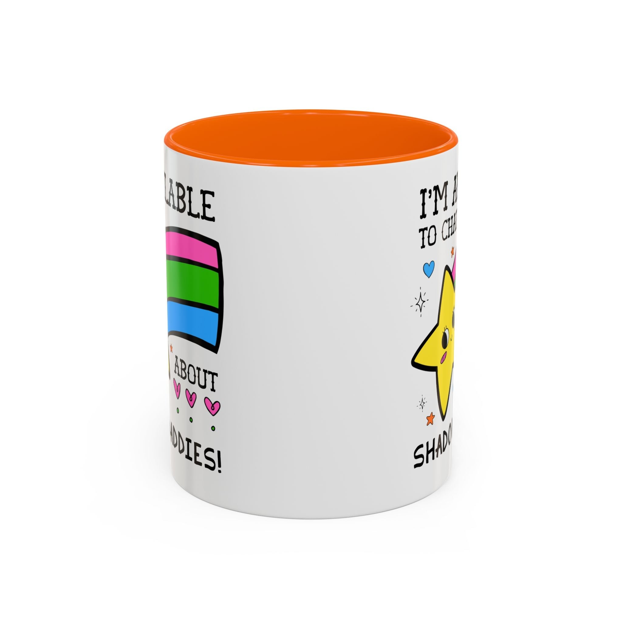 I'm Available to Chat About Shadow Daddies Coffee Mug: Funny Saying Romantasy Book Lover Gift Idea, Romance Reader Bookworm Gift - Opal and June