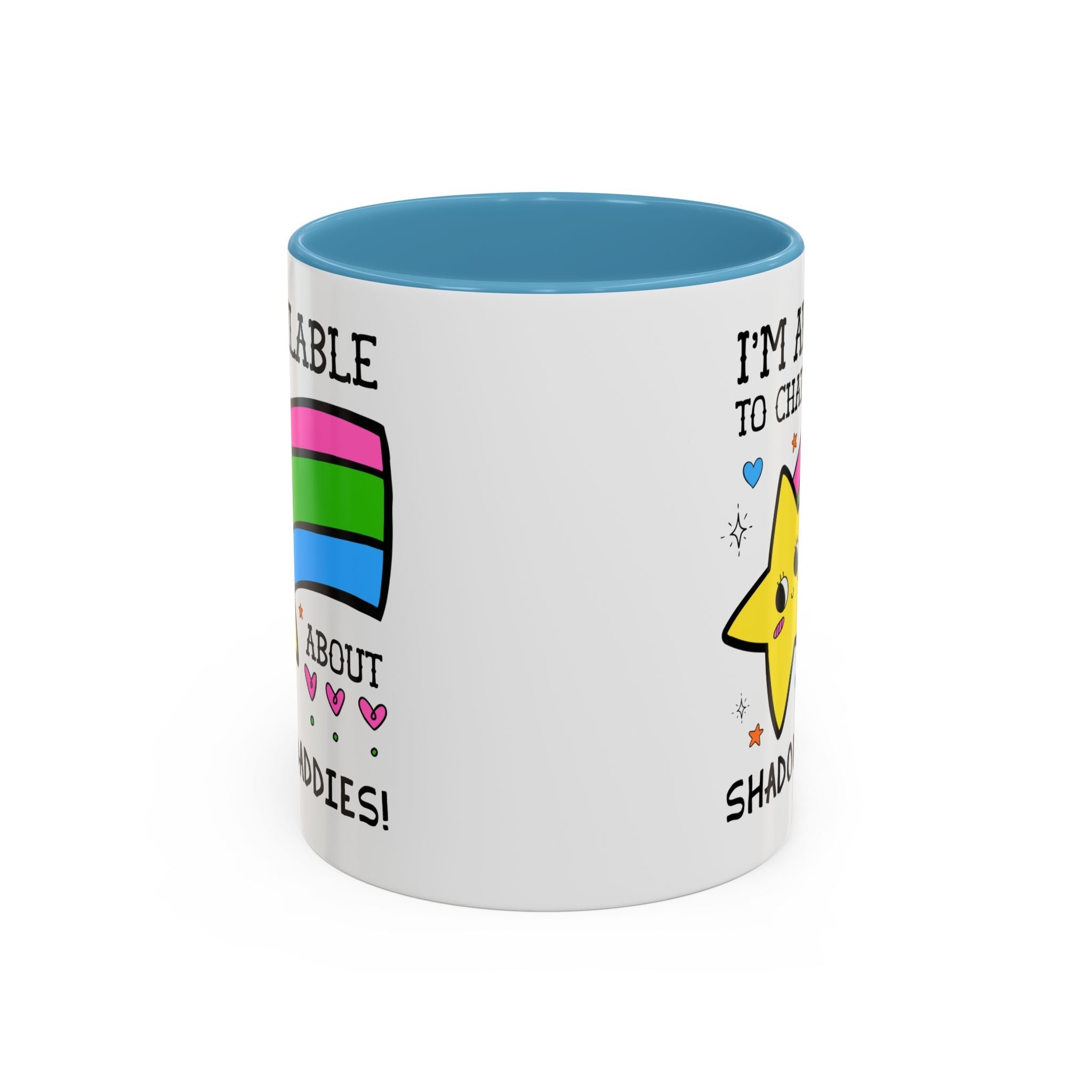 I'm Available to Chat About Shadow Daddies Coffee Mug: Funny Saying Romantasy Book Lover Gift Idea, Romance Reader Bookworm Gift - Opal and June