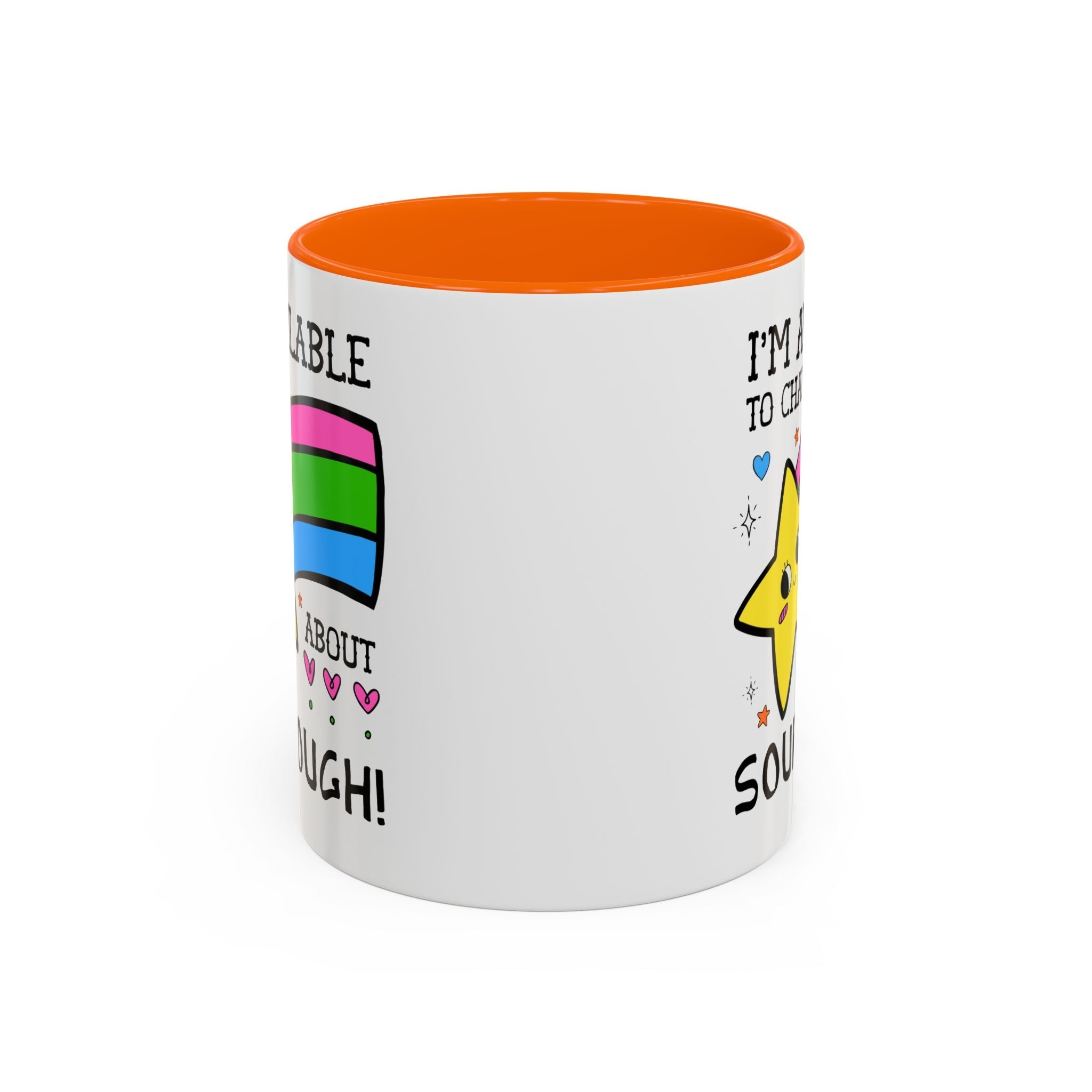 I'm Available to Chat About Sourdough Coffee Mug: Funny Saying 11 Oz Coffee Mug for Friend who Bakes Sourdough Bread - Opal and June