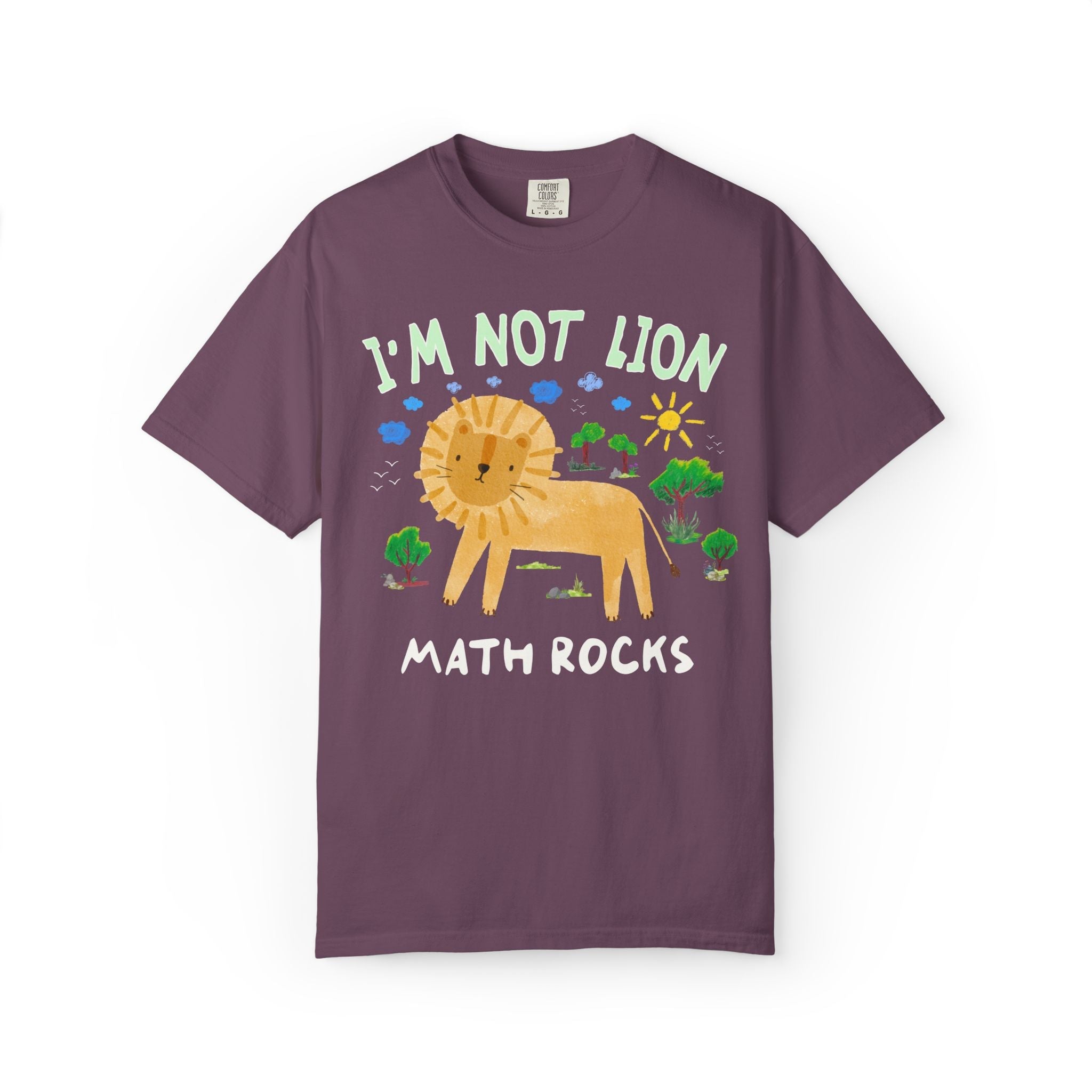 I'm Not Lion Math Rocks Tee Shirt - Opal and June