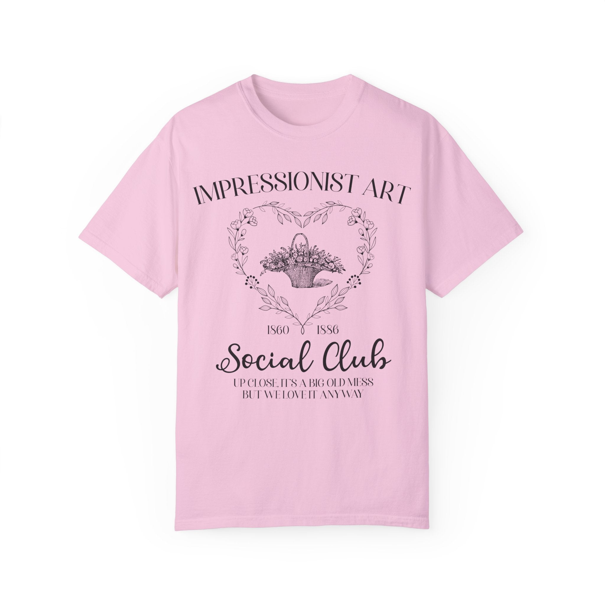 Impressionist Art History Tee Shirt for Humanities Teacher or Art Historian, Funny Saying 19th Century European History T-Shirt for Painter - Opal and June