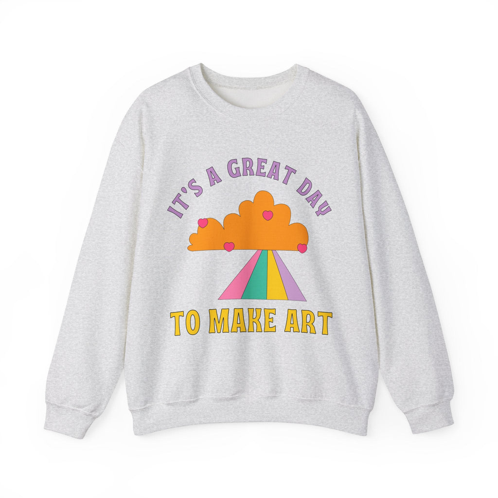 It's a Great Day to Make Art Sweatshirt - Opal and June