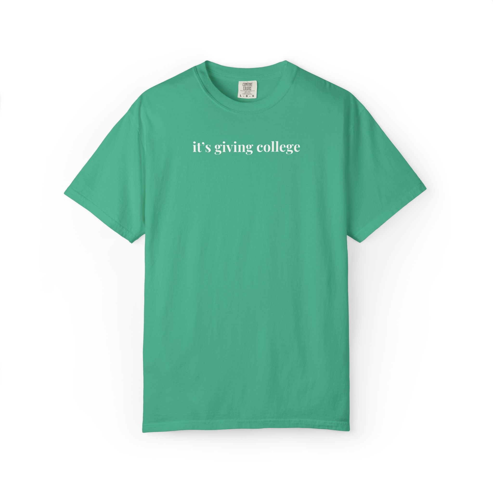 It's Giving College Tee Shirt - Opal and June