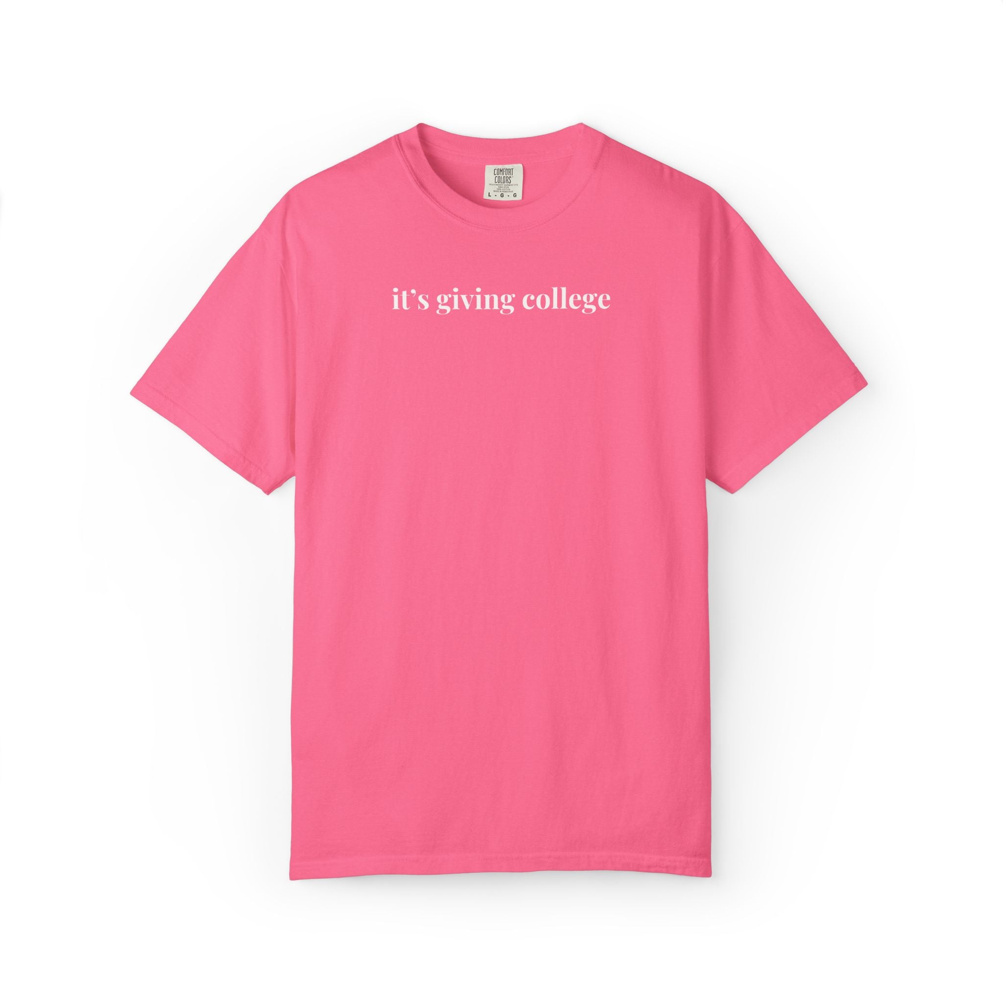 It's Giving College Tee Shirt - Opal and June