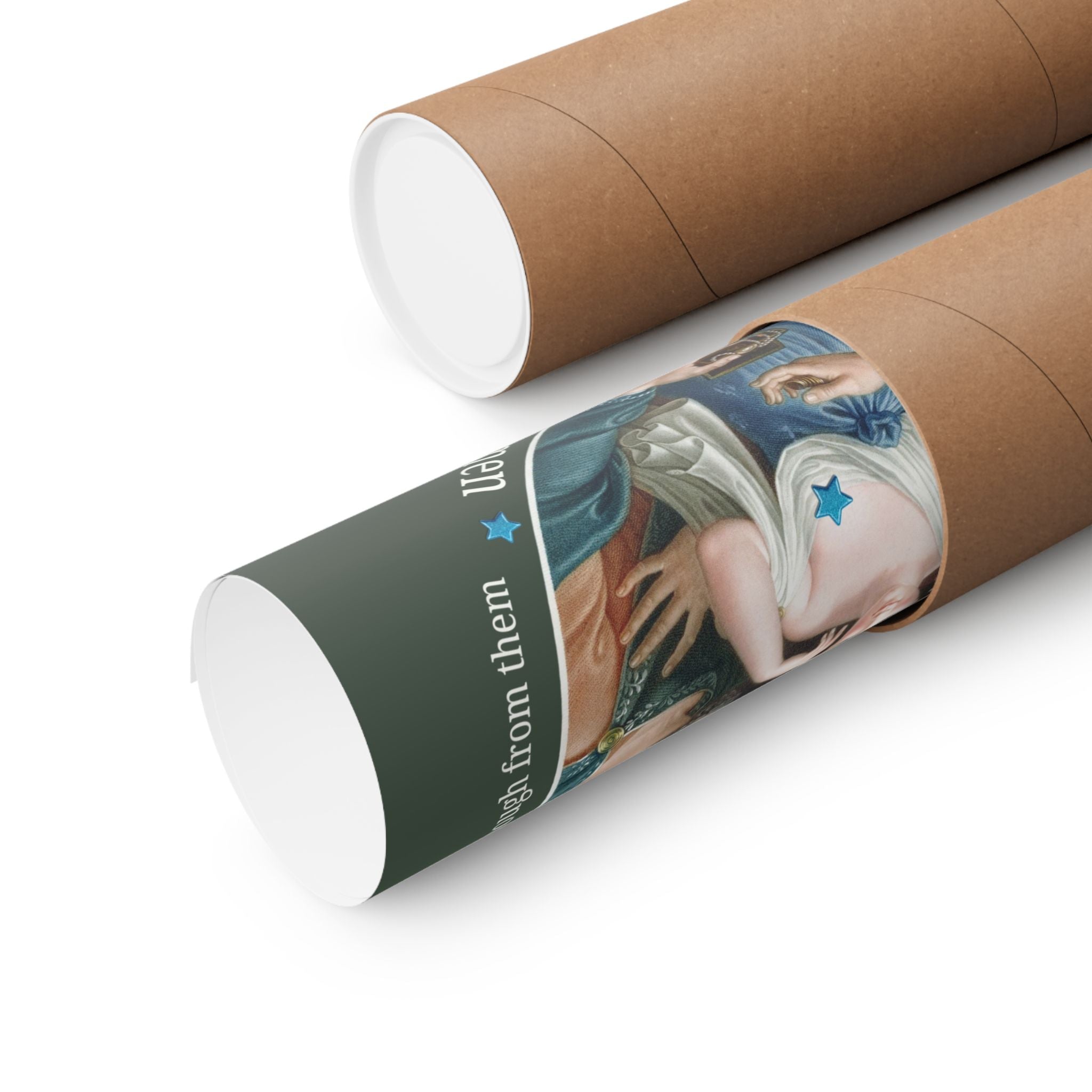 I've Heard Enough From Men Feminist Art History Poster, Funny Sarcastic Goblincore Print with 19th Century Painting, Women's Rights Gift - Opal and June