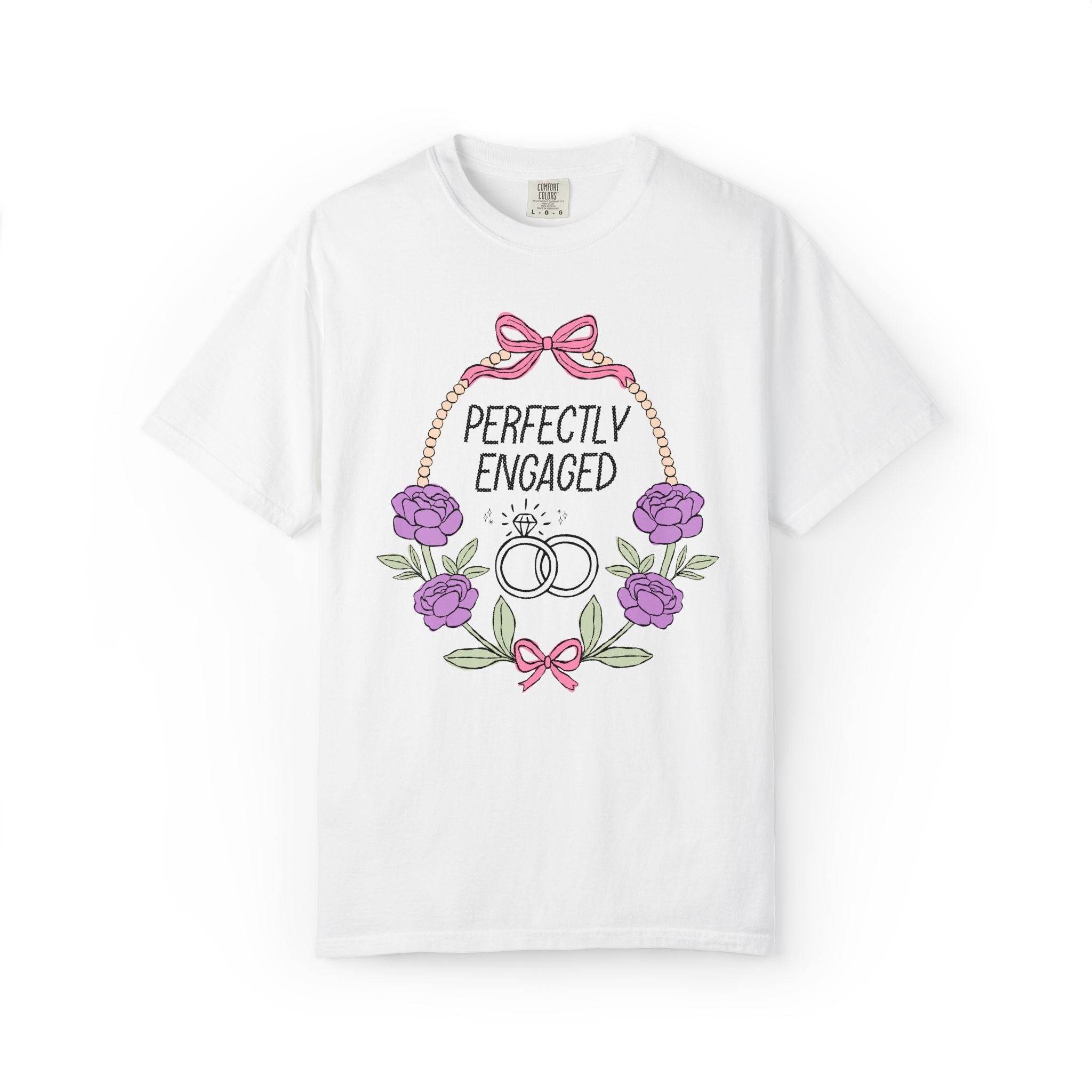 Jane Austen Bookish Bachelorette Tee Shirt for Bride Who Loves Regency Romance Nobels, Cute Pride and Prejudice Book Lover Matching T-Shirt - Opal and June