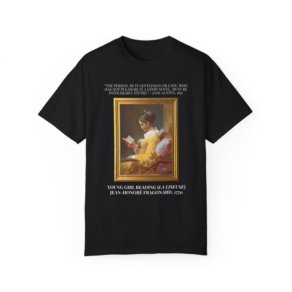 Jane Austen + JH Fragonard Reading Tee - Opal and June