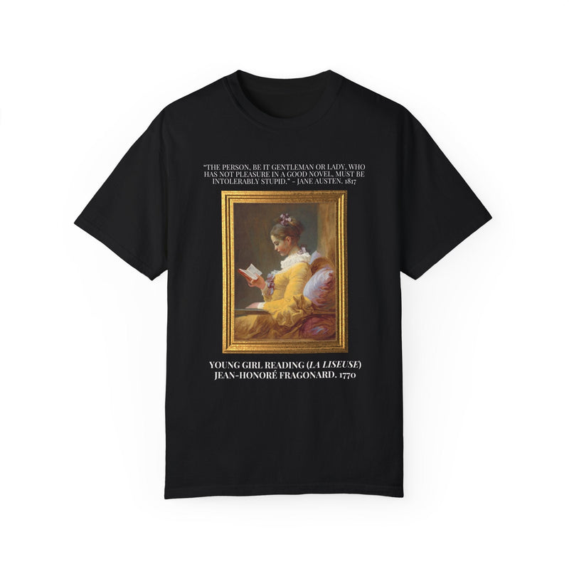 Jane Austen + JH Fragonard Reading Tee - Opal and June