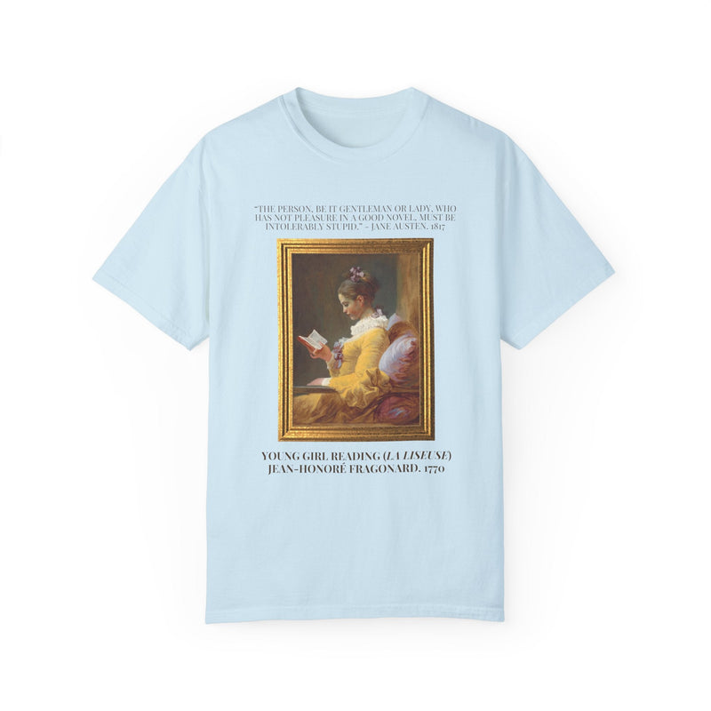 Jane Austen + JH Fragonard Reading Tee - Opal and June