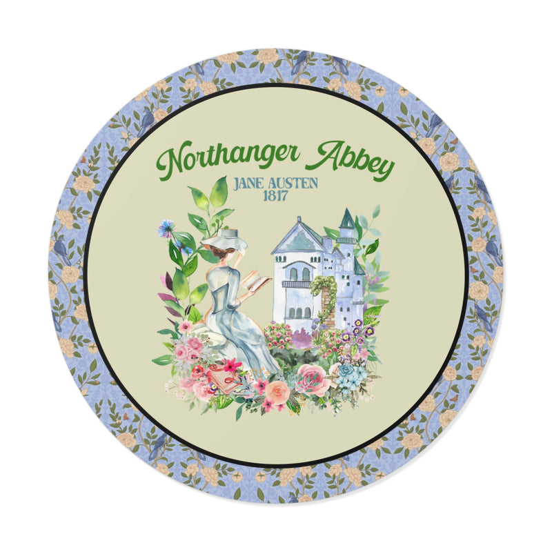 Jane Austen Sticker for Bookish Reader: Northanger Abbey by Jane Austen | Satirical Gothic Romance, Regency Romance Sticker for Librarian - Opal and June