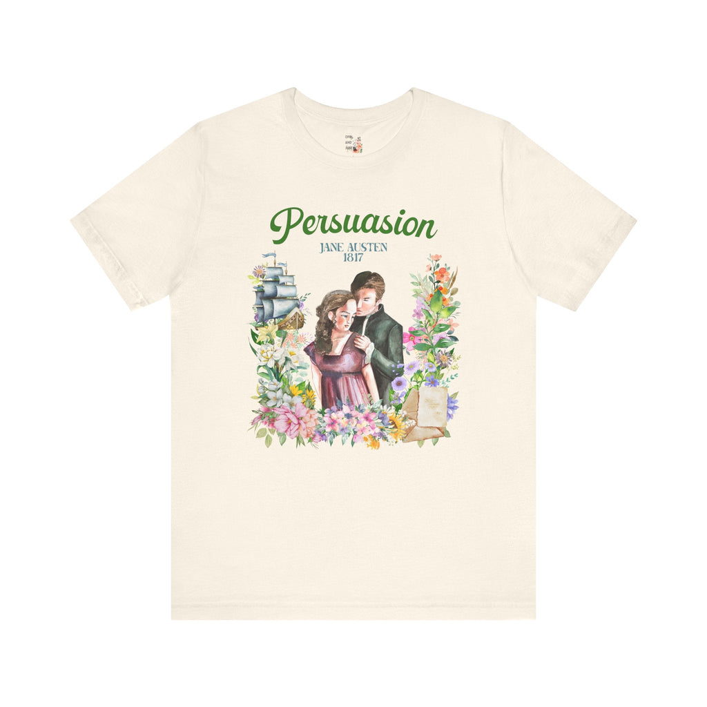 Jane Austen T-Shirt for Book Lover: Persuasion - Opal and June