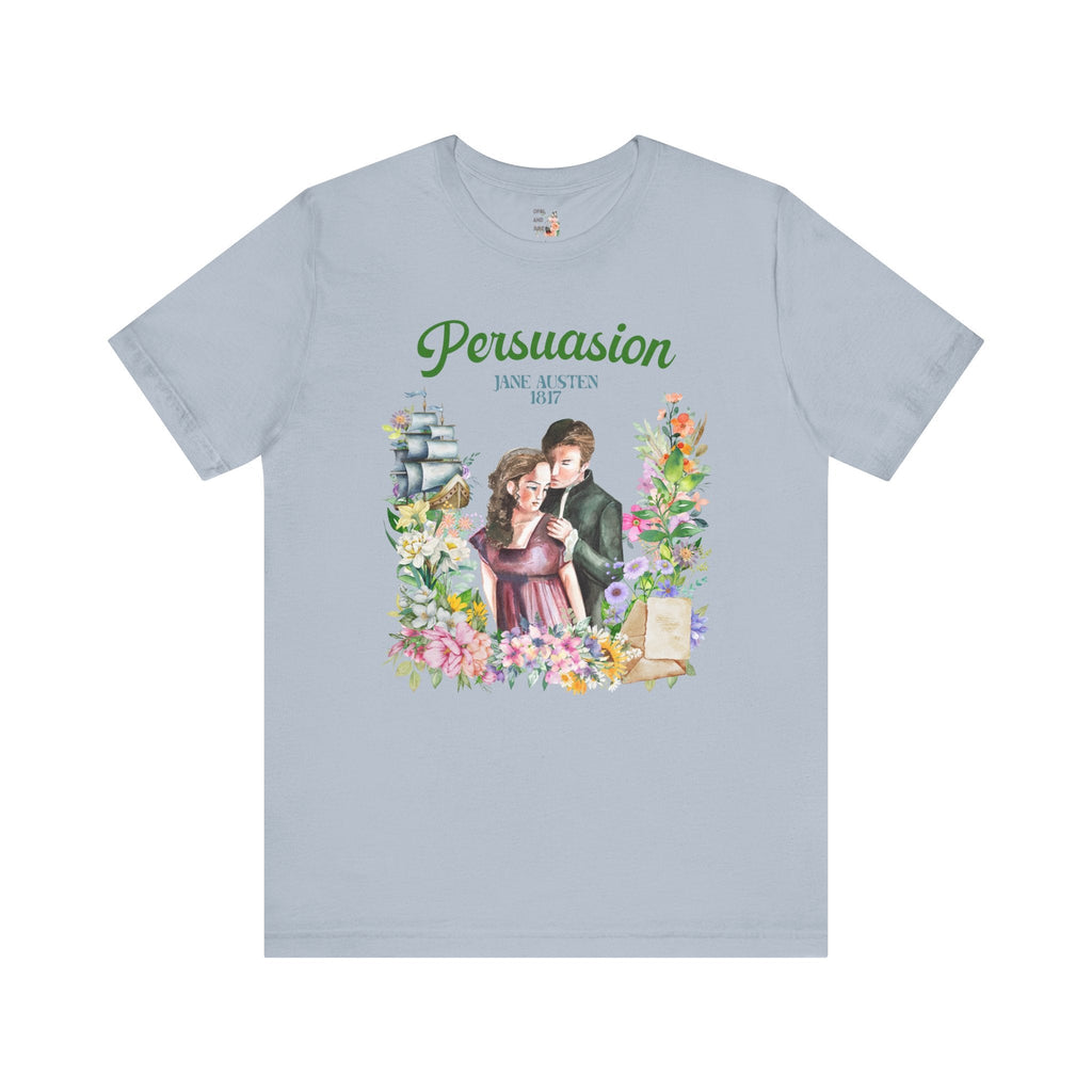 Jane Austen T-Shirt for Book Lover: Persuasion - Opal and June