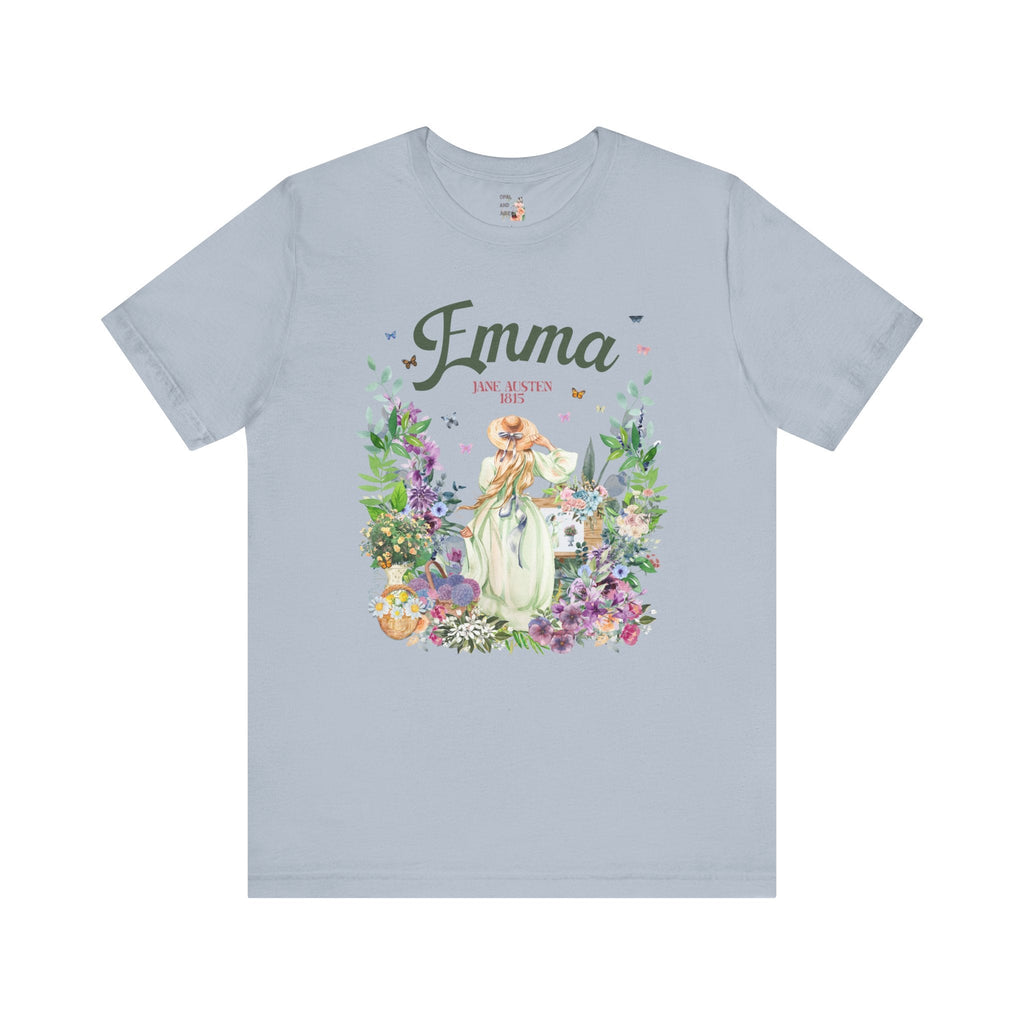 Jane Austen Tee Shirt: Emma 1815 - Opal and June