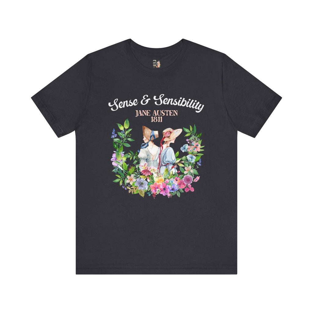 Jane Austen Tee Shirt: Sense and Sensibility - Opal and June