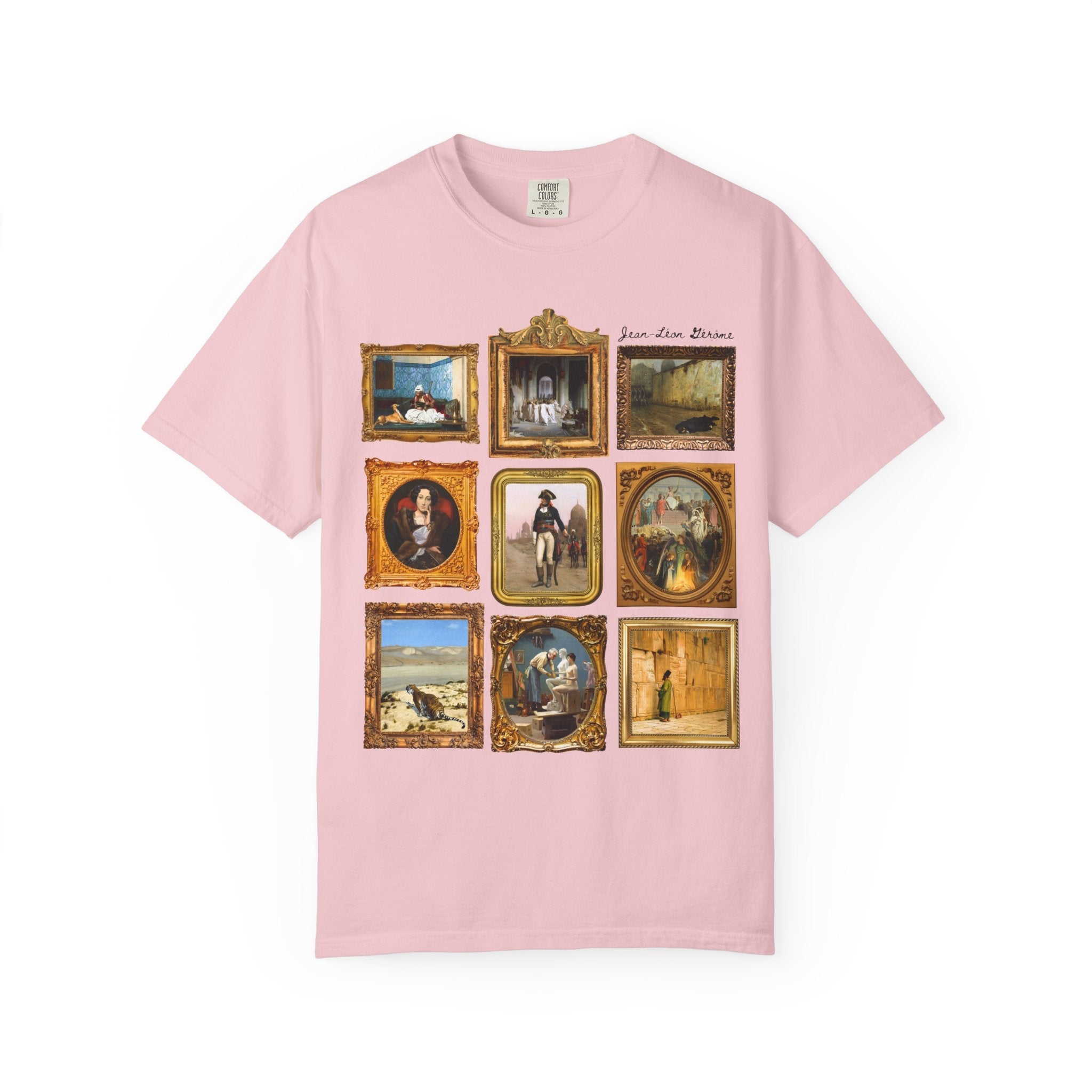 Jean - Léon Gérôme Art History Tee Shirt, French Academism Art History Lover Gift, Famous 19th Century Paintings, Humanities Proessor Gift - Opal and June