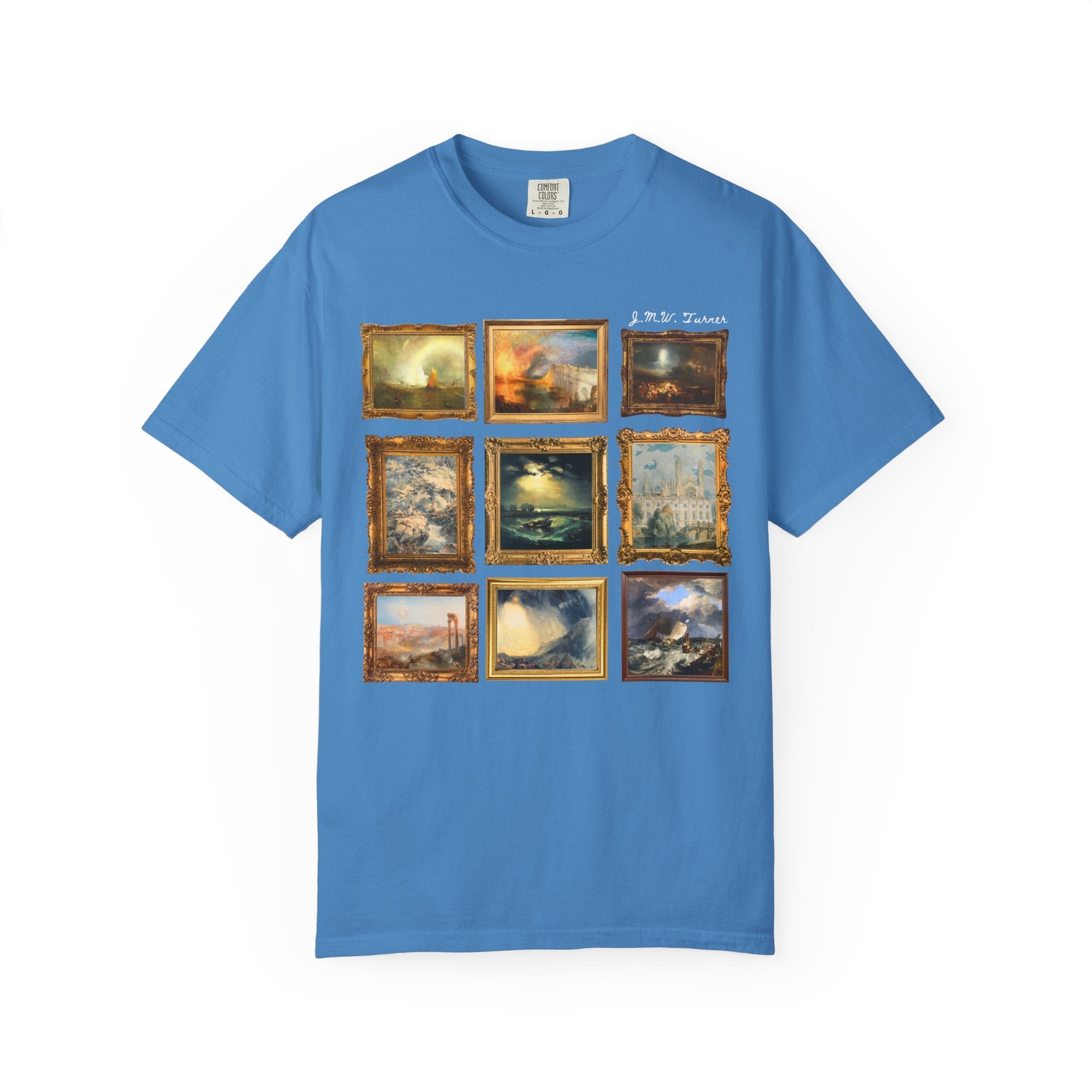 J.M.W. Turner Art History Shirt, English Romanticism 19th Century Art Movement, Famous Paintings, English Art Historian, Museum Lover Gift - Opal and June