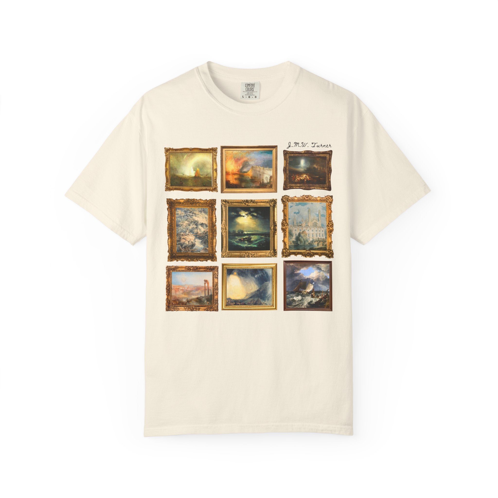 J.M.W. Turner Art History Shirt, English Romanticism 19th Century Art Movement, Famous Paintings, English Art Historian, Museum Lover Gift - Opal and June