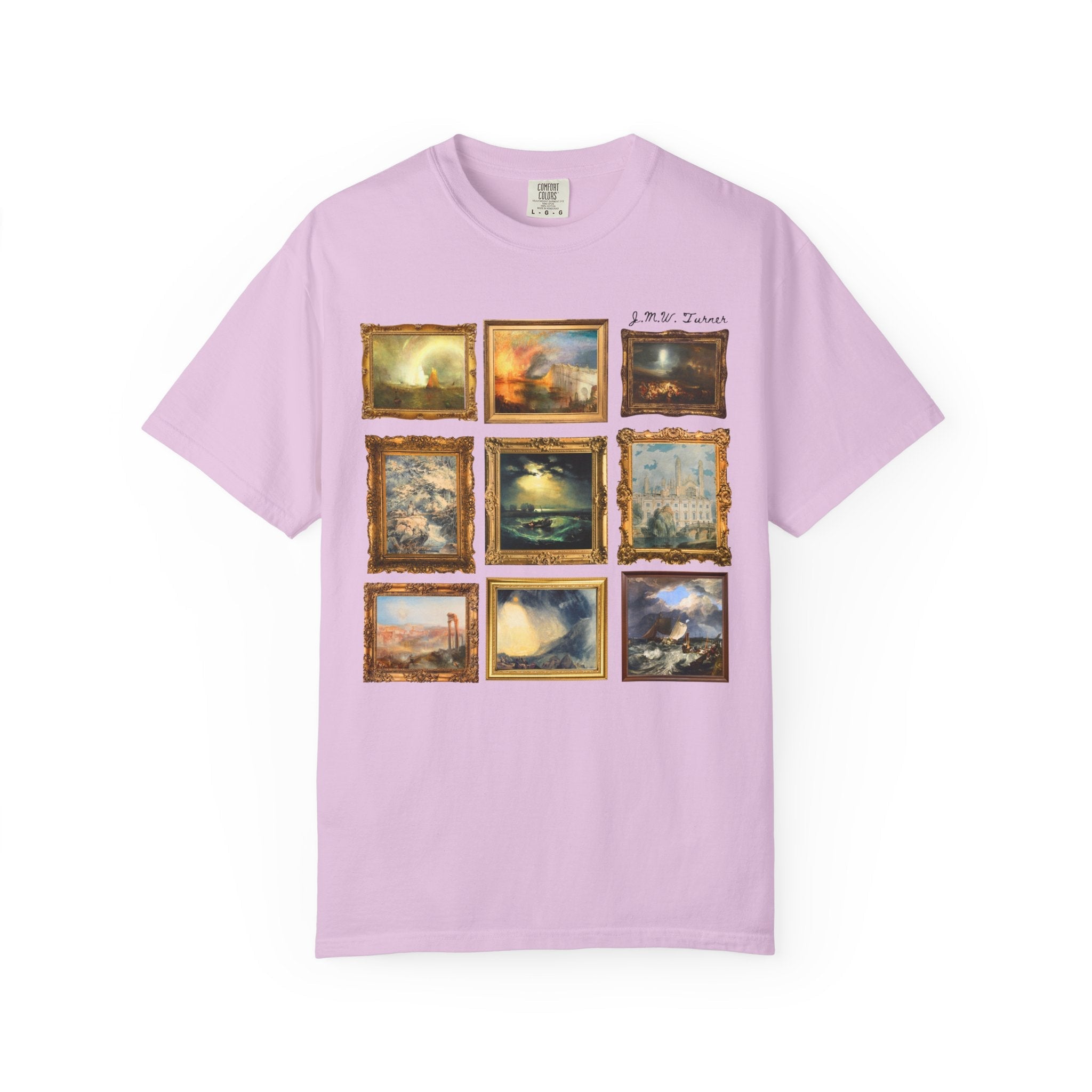J.M.W. Turner Art History Shirt, English Romanticism 19th Century Art Movement, Famous Paintings, English Art Historian, Museum Lover Gift - Opal and June