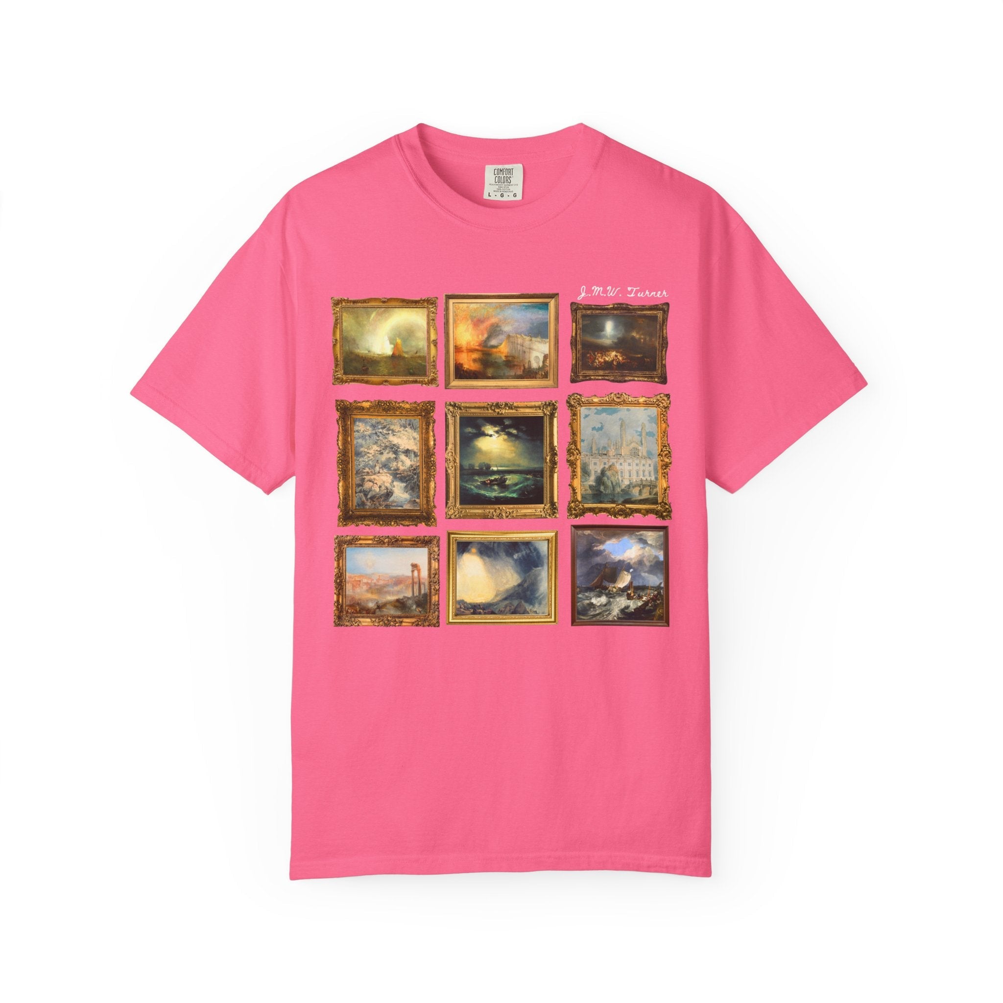 J.M.W. Turner Art History Shirt, English Romanticism 19th Century Art Movement, Famous Paintings, English Art Historian, Museum Lover Gift - Opal and June