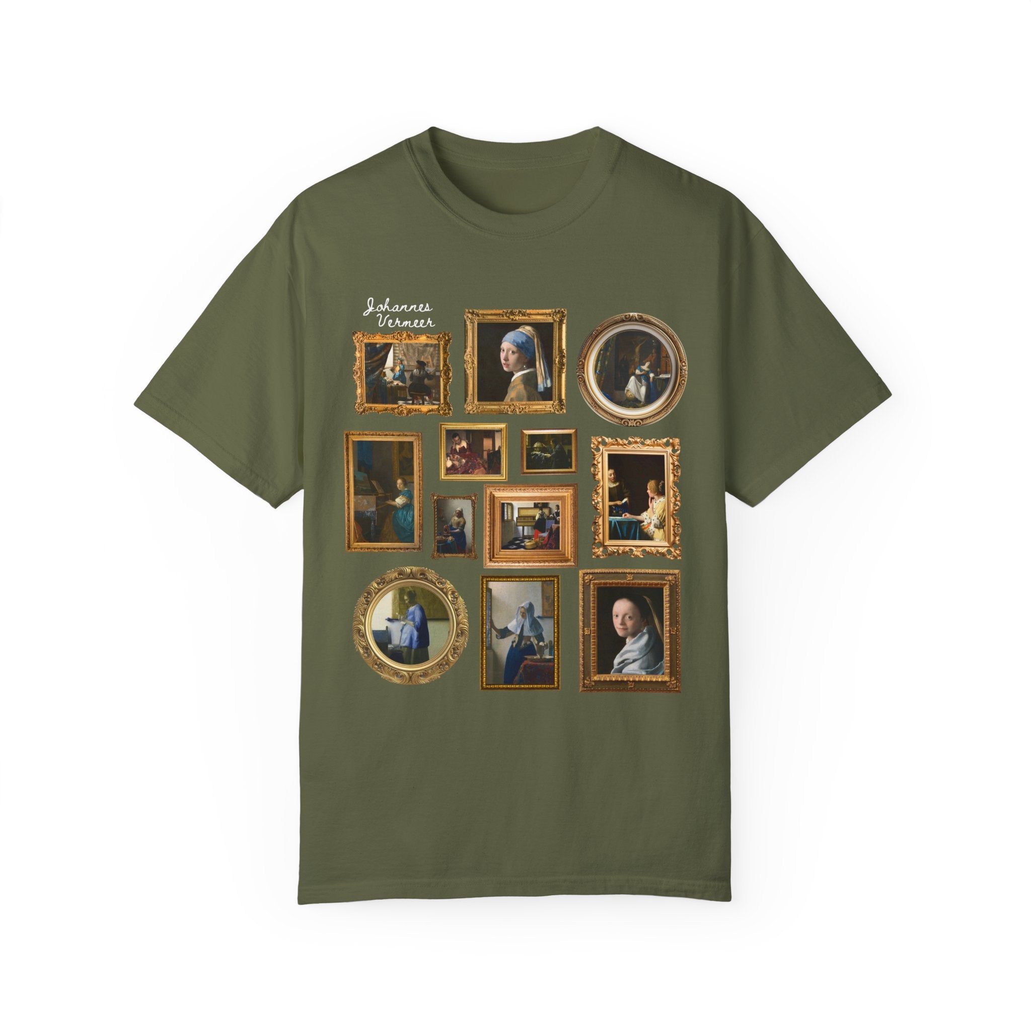 Johannes Vermeer Art History Tee Shirt - Opal and June