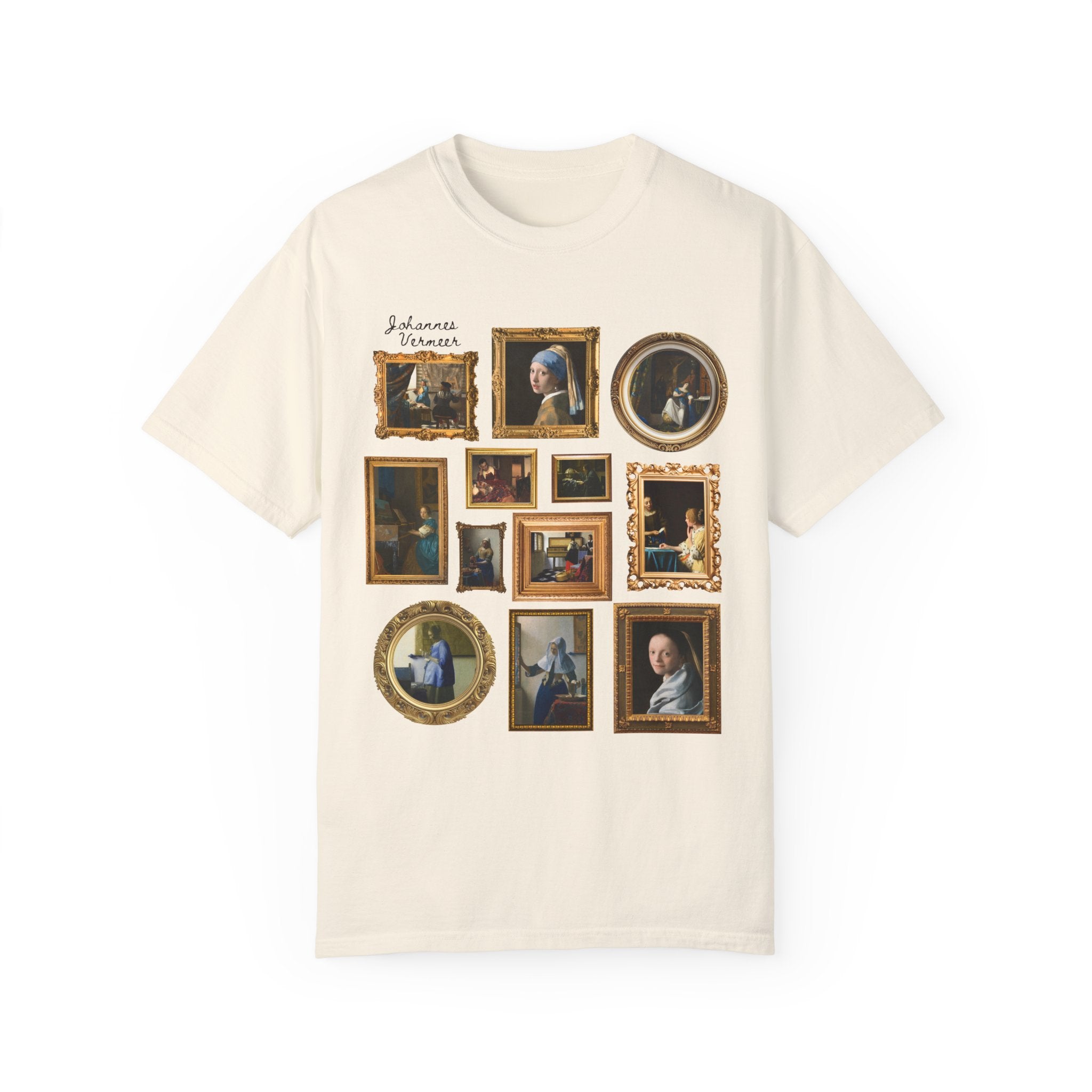 Johannes Vermeer Art History Tee Shirt - Opal and June