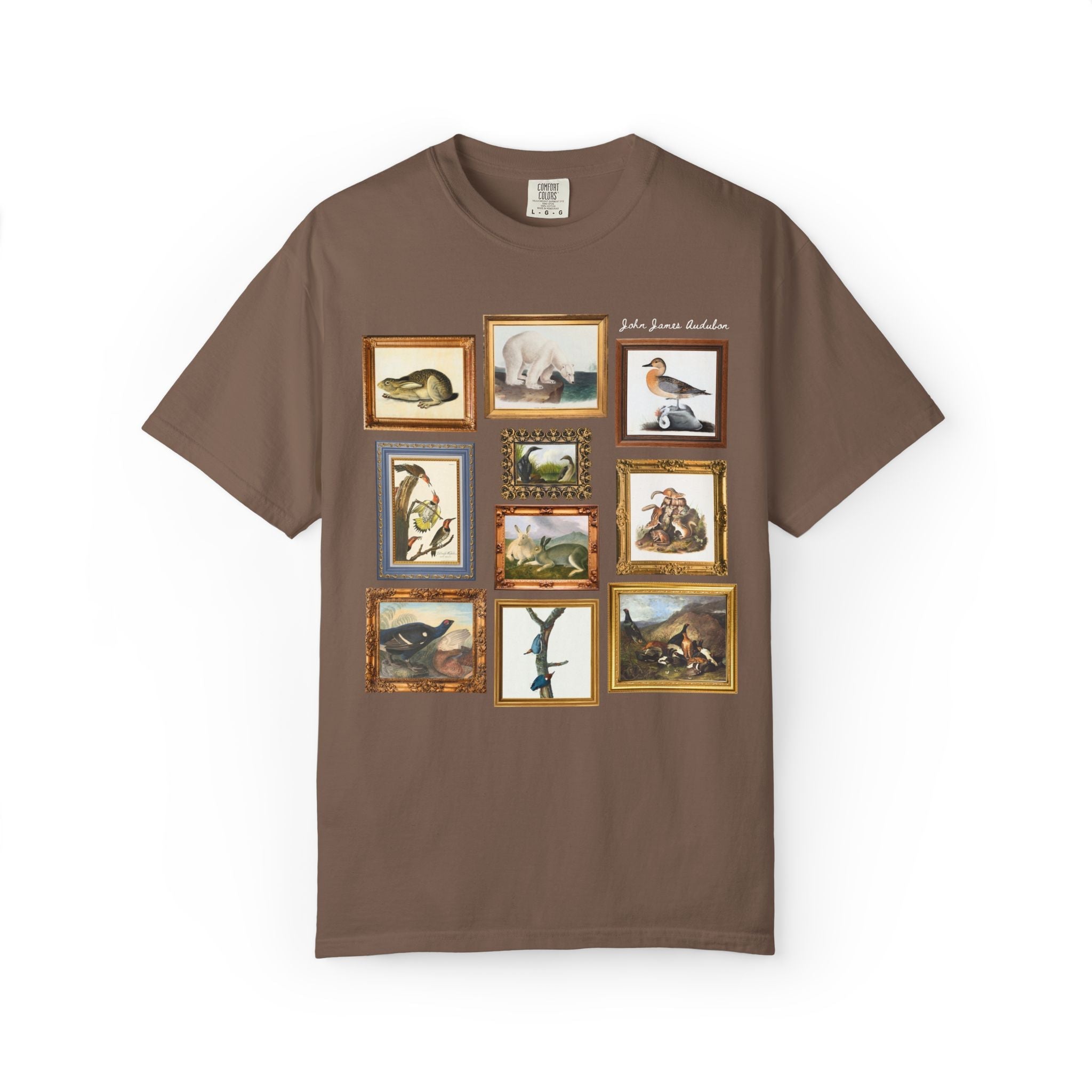 John James Audubon Famous Paintings Tee Shirt - Opal and June