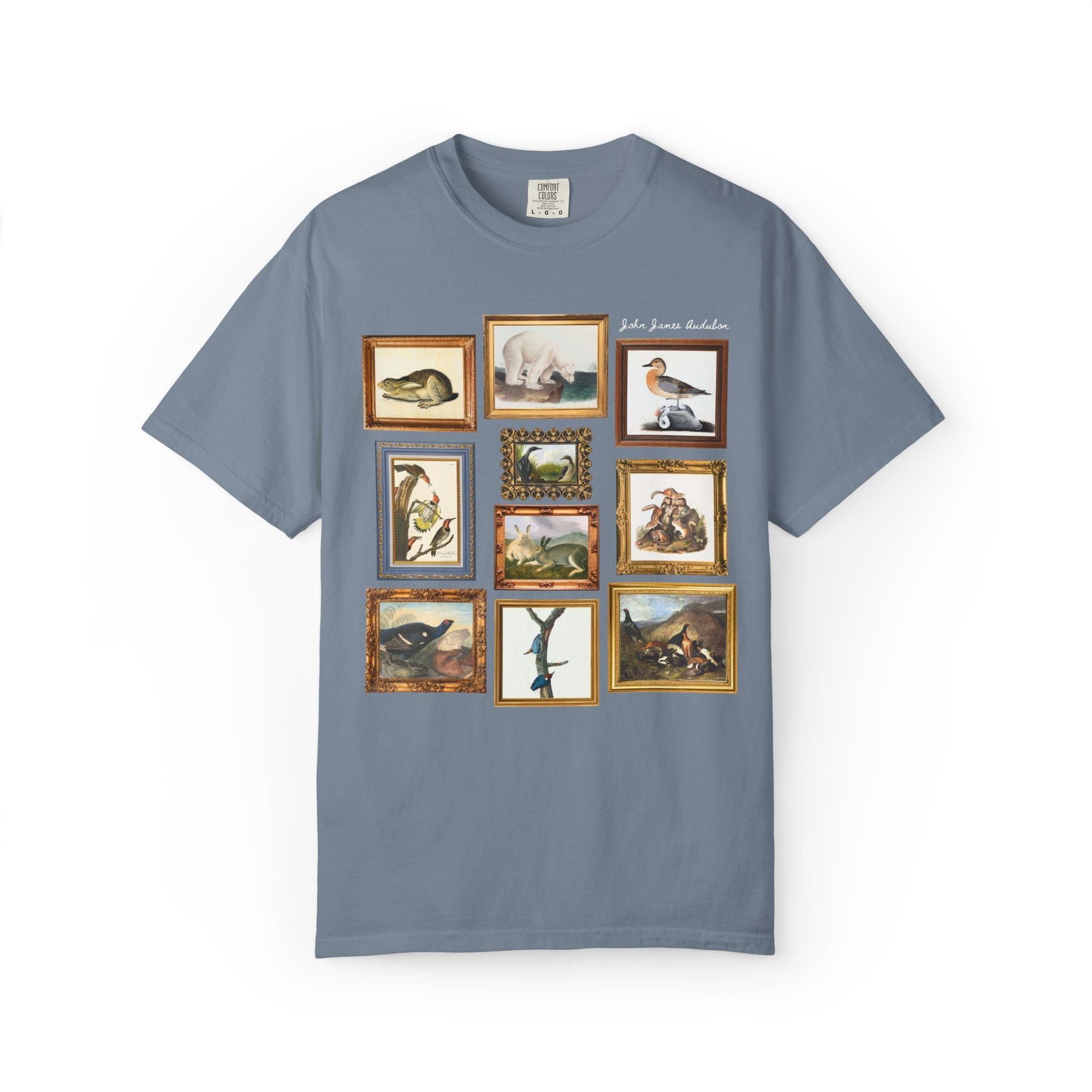 John James Audubon Famous Paintings Tee Shirt - Opal and June